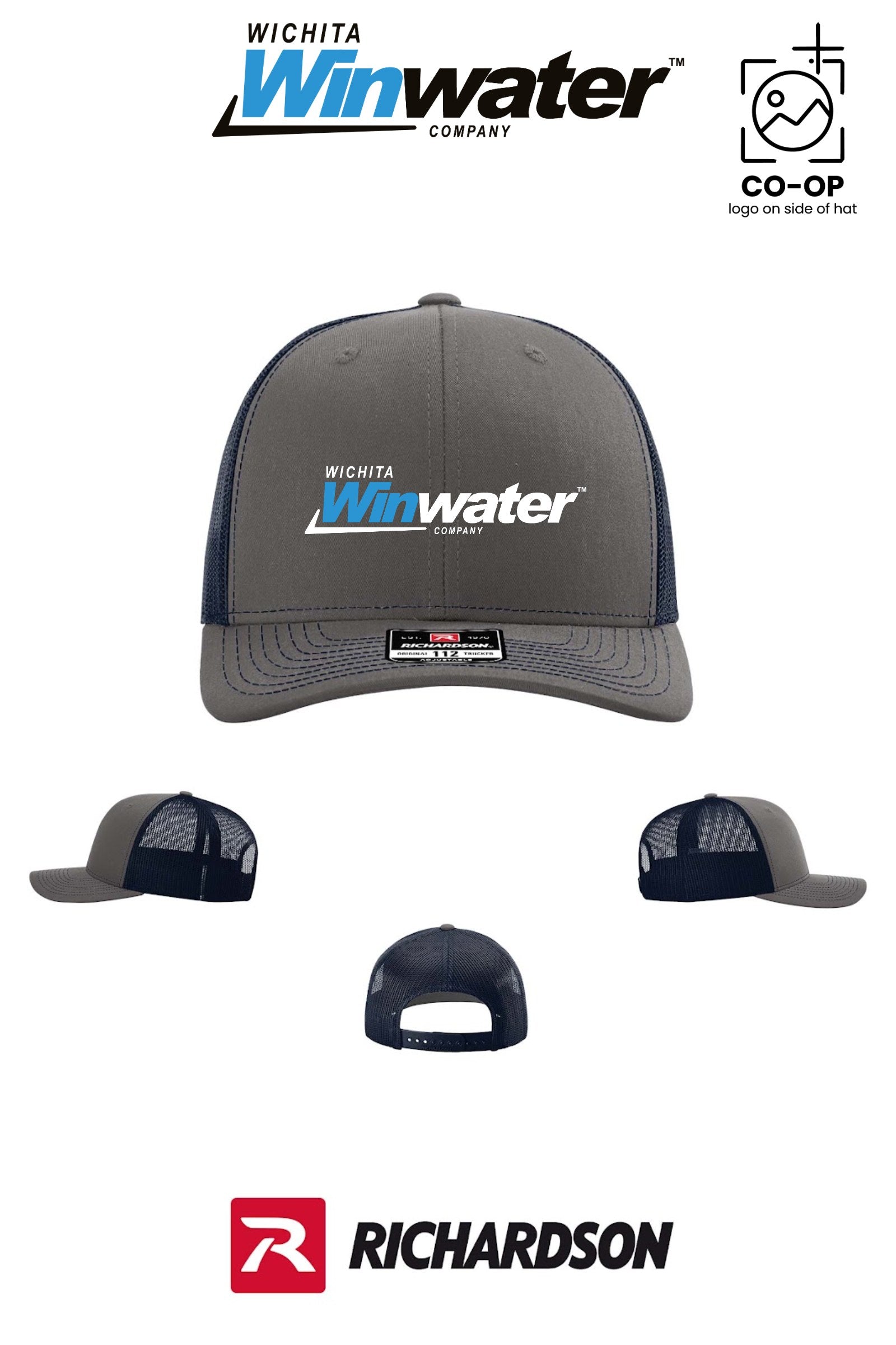 Richardson 112 Trucker Cap - Wichita Winwater