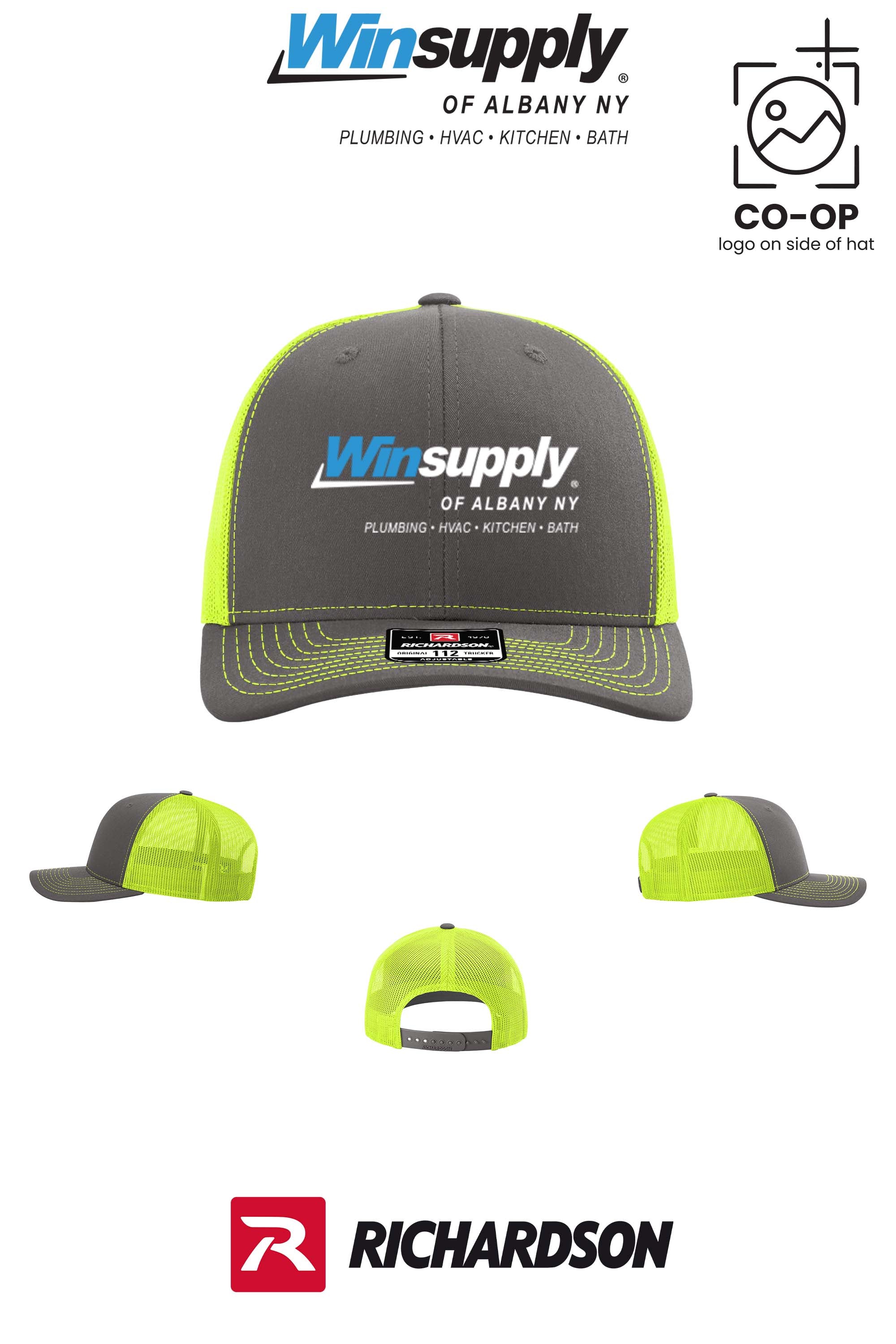 Richardson 112 Trucker Cap - Winsupply of Albany NY