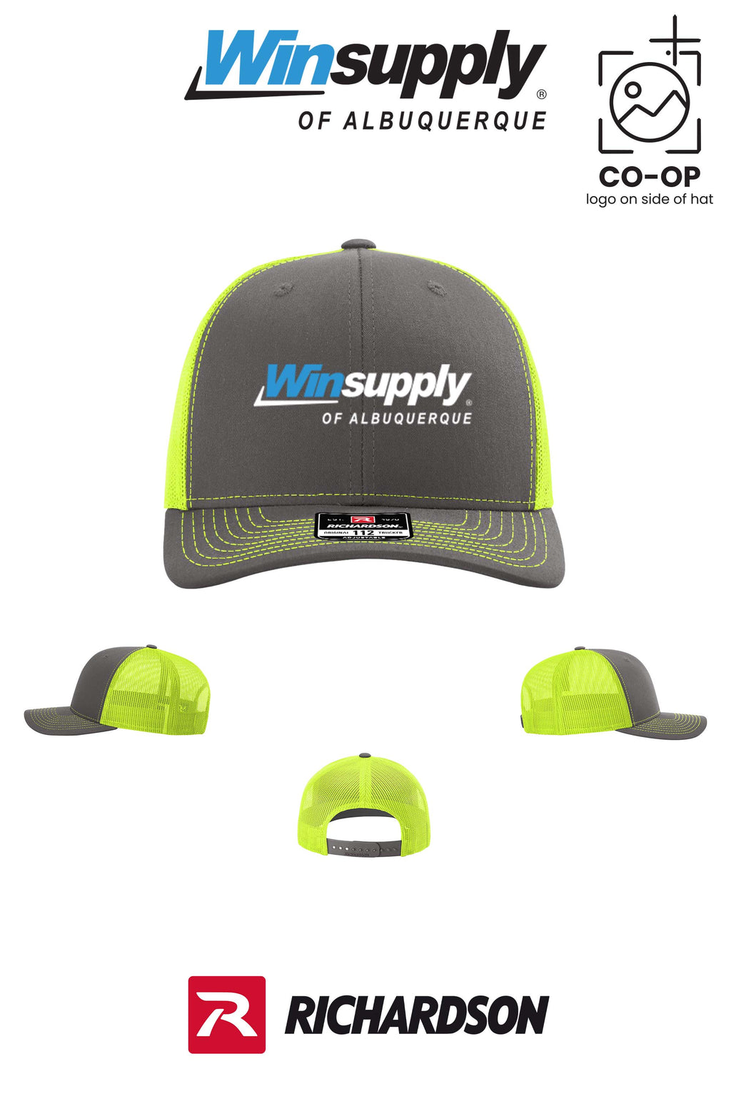 Richardson 112 Trucker Cap - Winsupply of Albuquerque