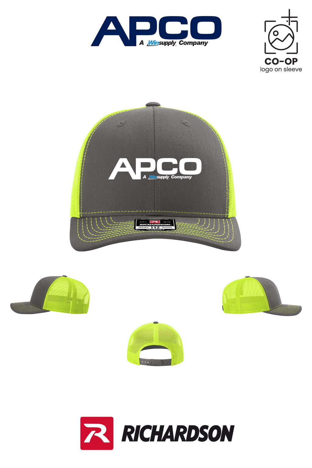 Richardson 112 Trucker Cap - APCO Supply - Indianapolis