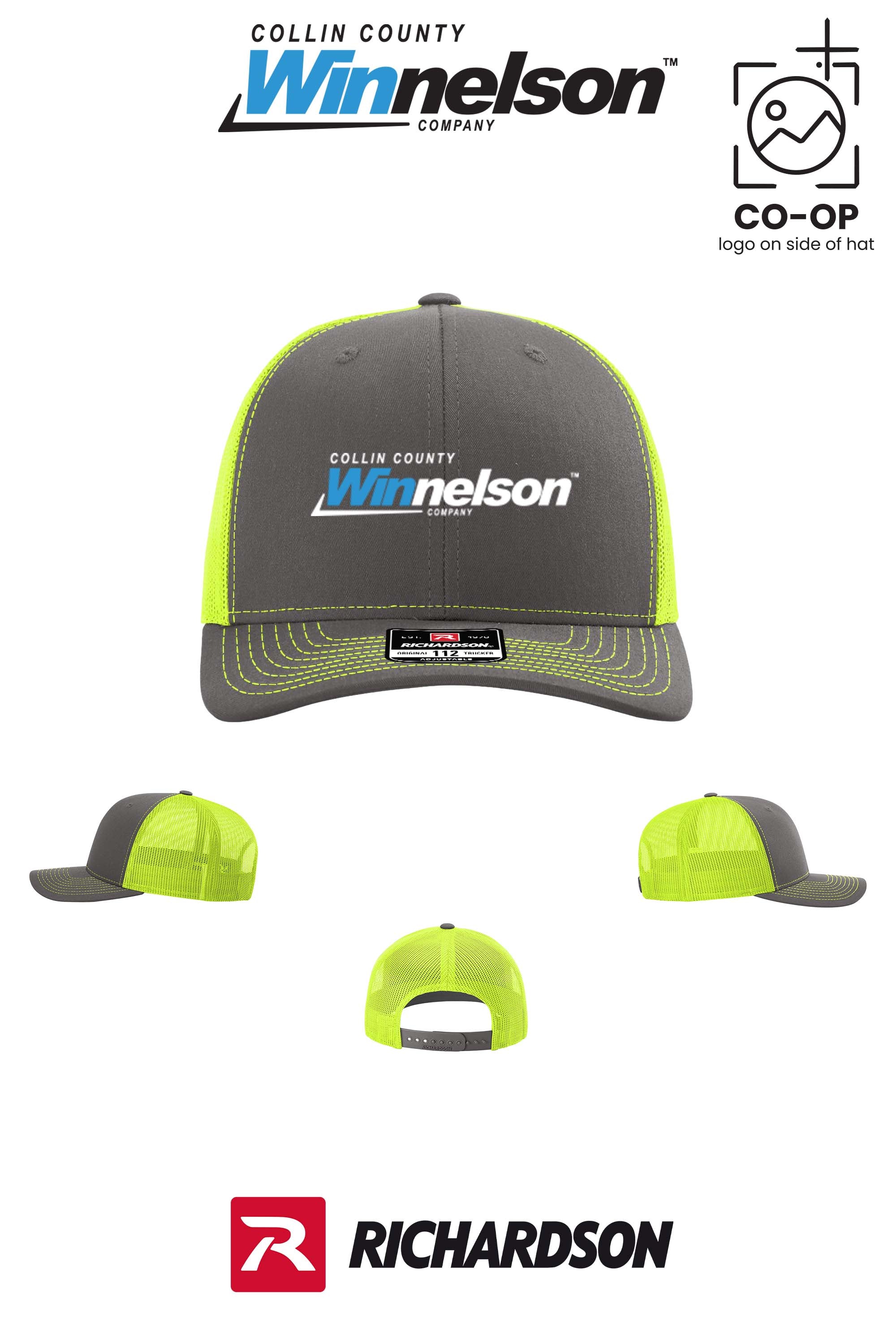 Richardson 112 Trucker Cap - Collin County Winnelson