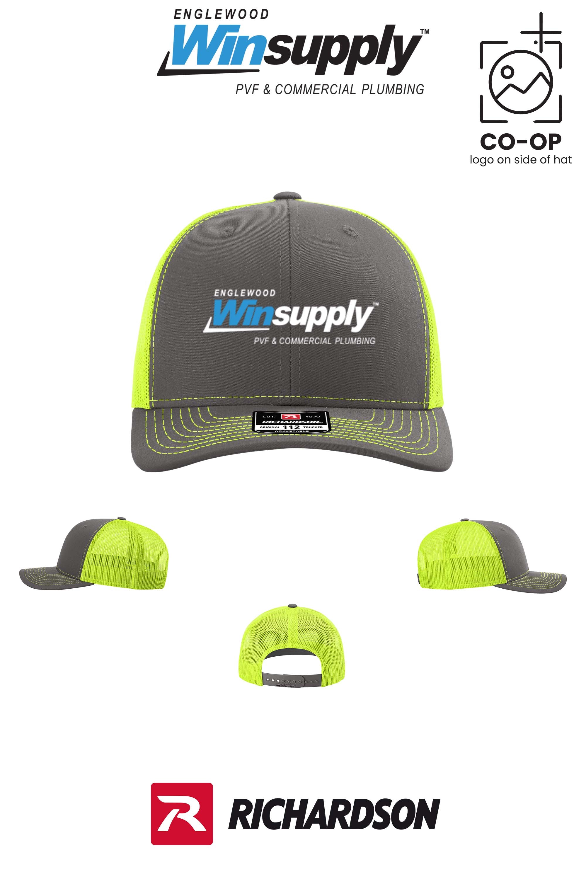 Richardson 112 Trucker Cap - Englewood Winsupply