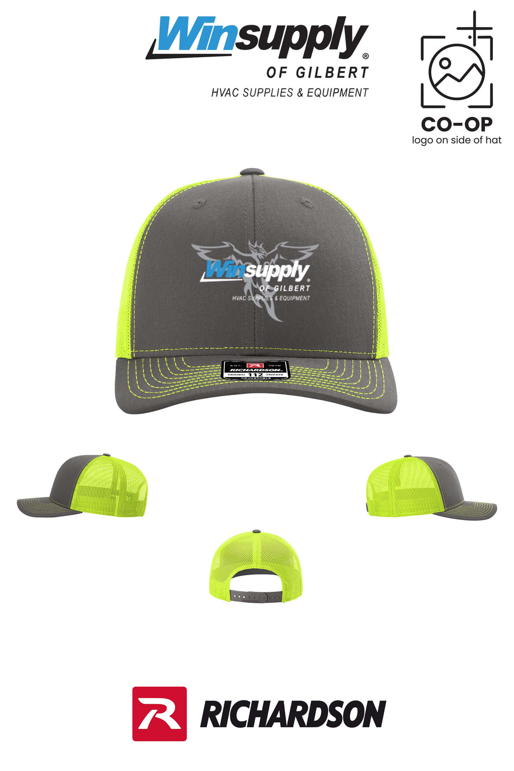 Richardson 112 Trucker Cap - Winsupply of Gilbert