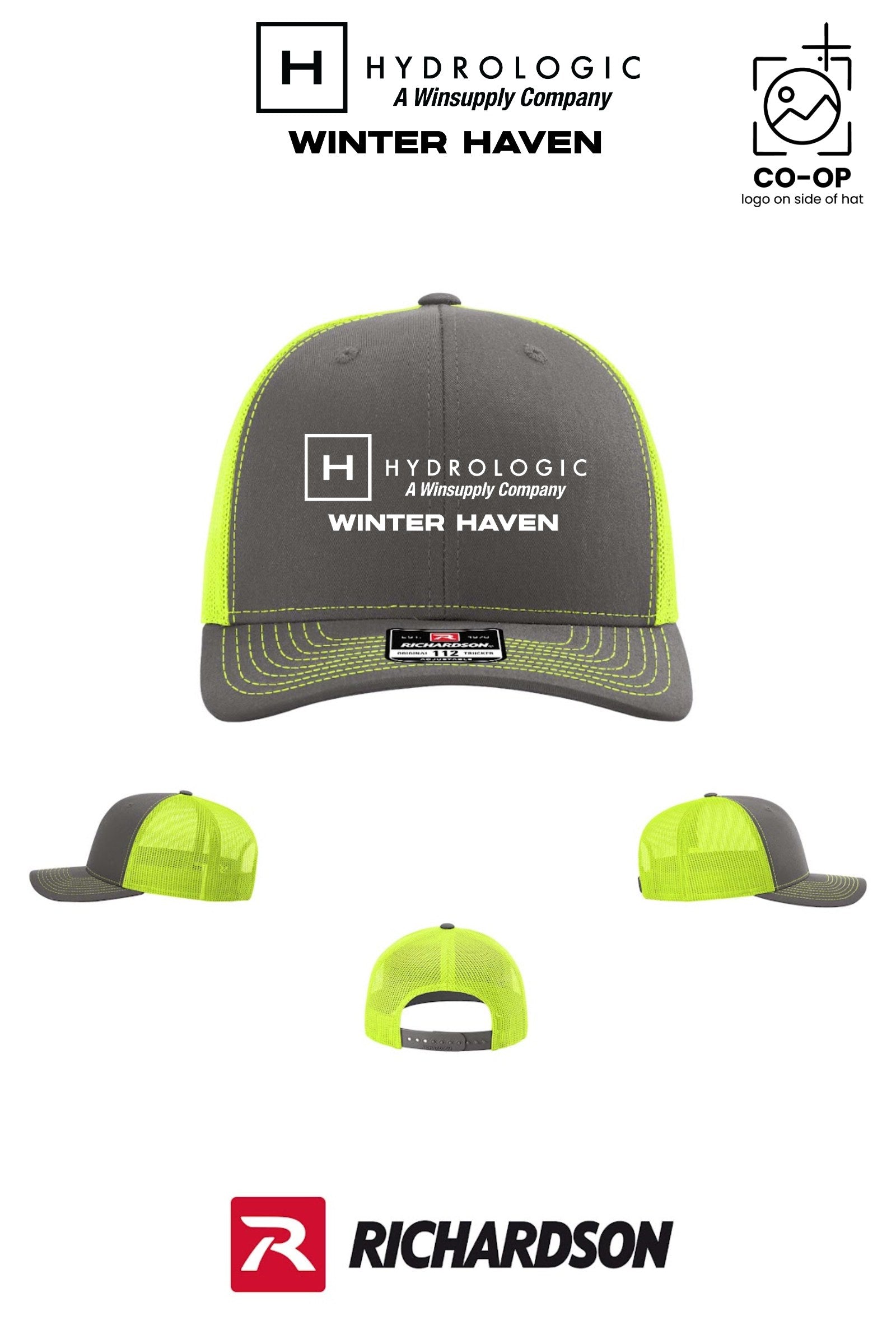 Richardson 112 Trucker Cap - Winsupply of Winter Haven