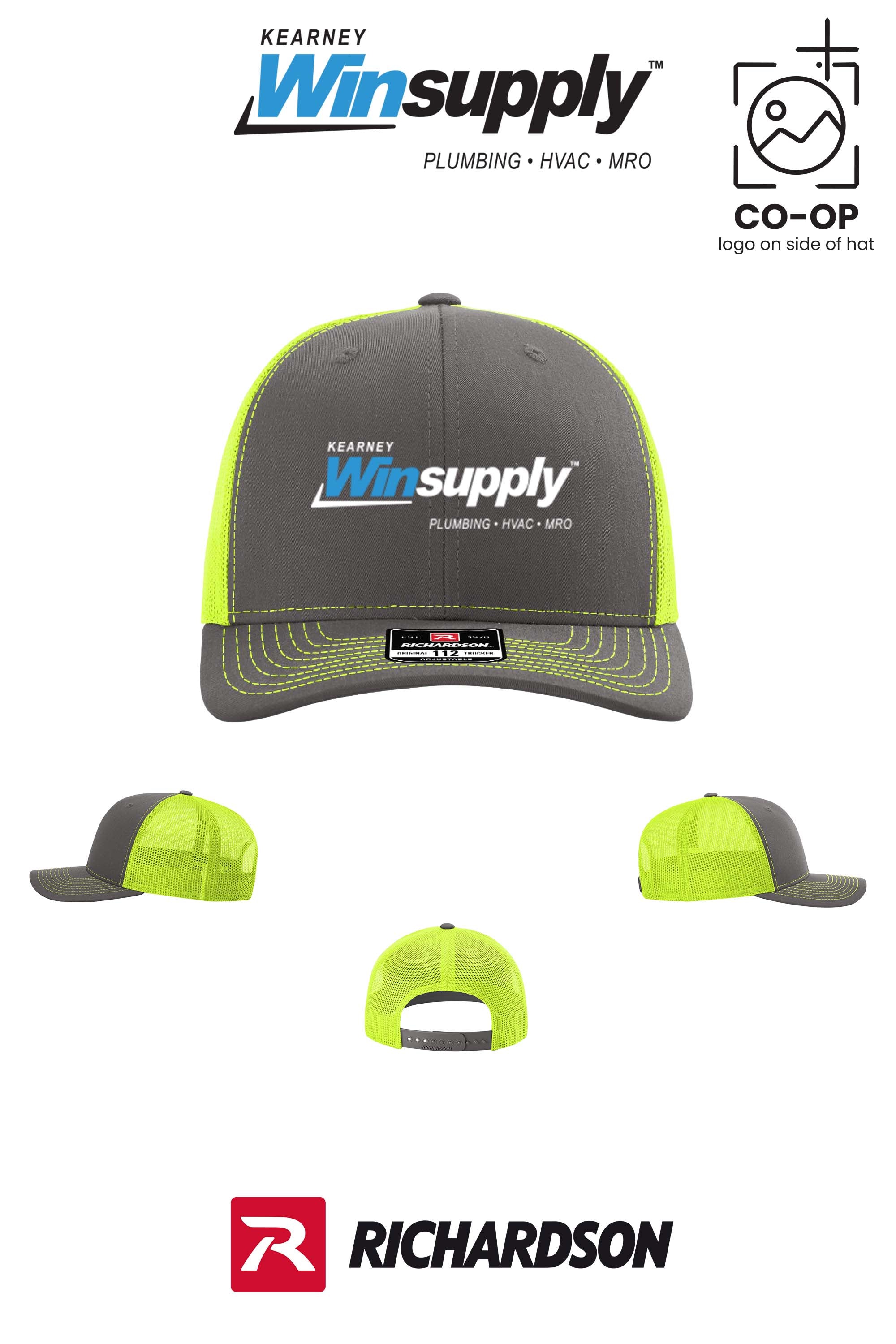 Richardson 112 Trucker Cap - Kearney Winsupply