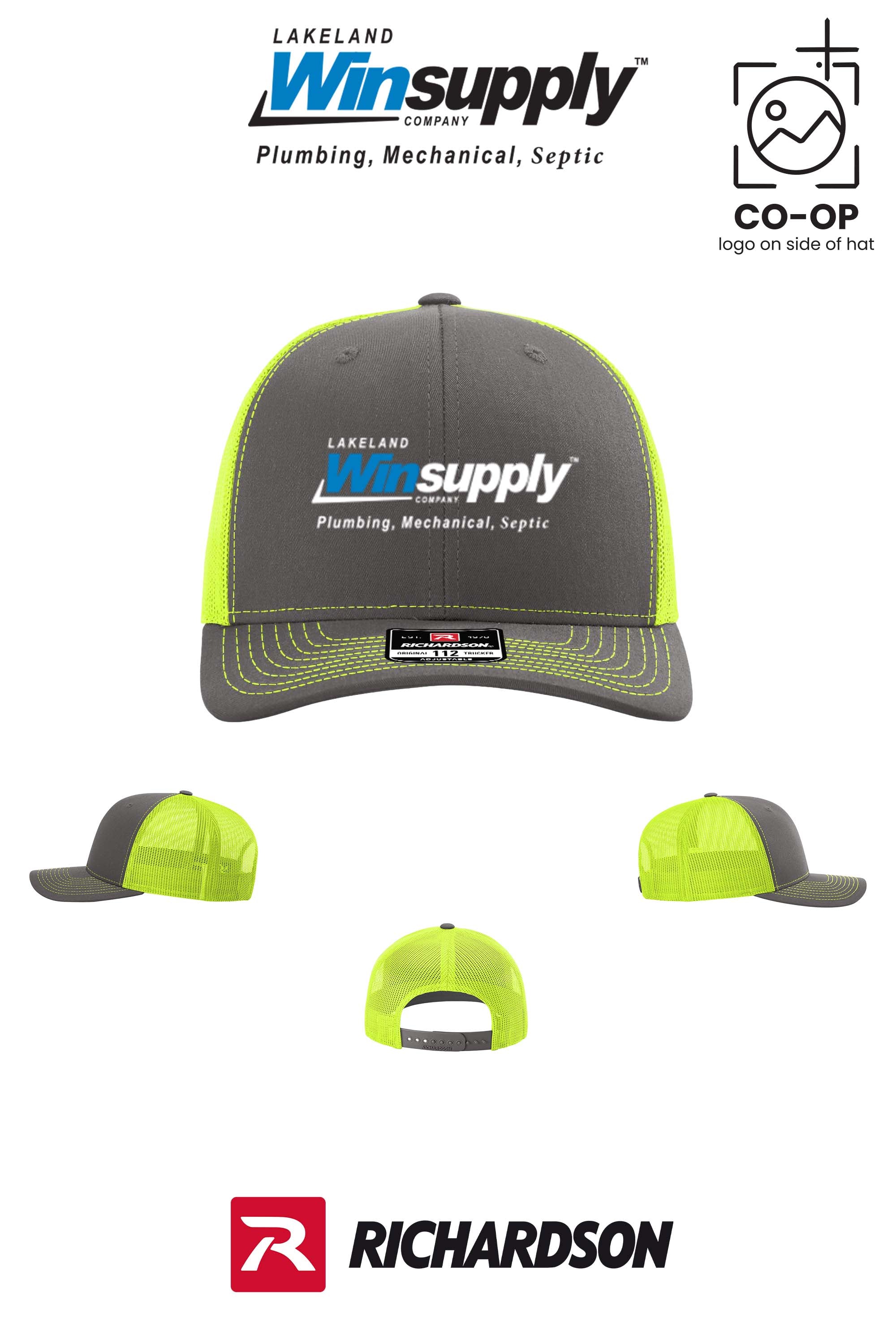 Richardson 112 Trucker Cap - Lakeland Winsupply