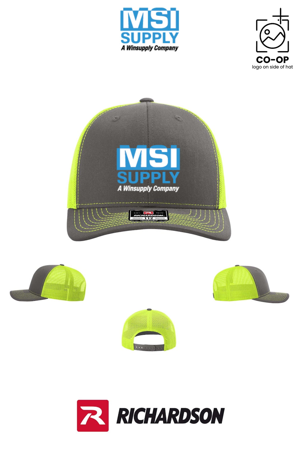 Richardson 112 Trucker Cap - MSI Supply Houston