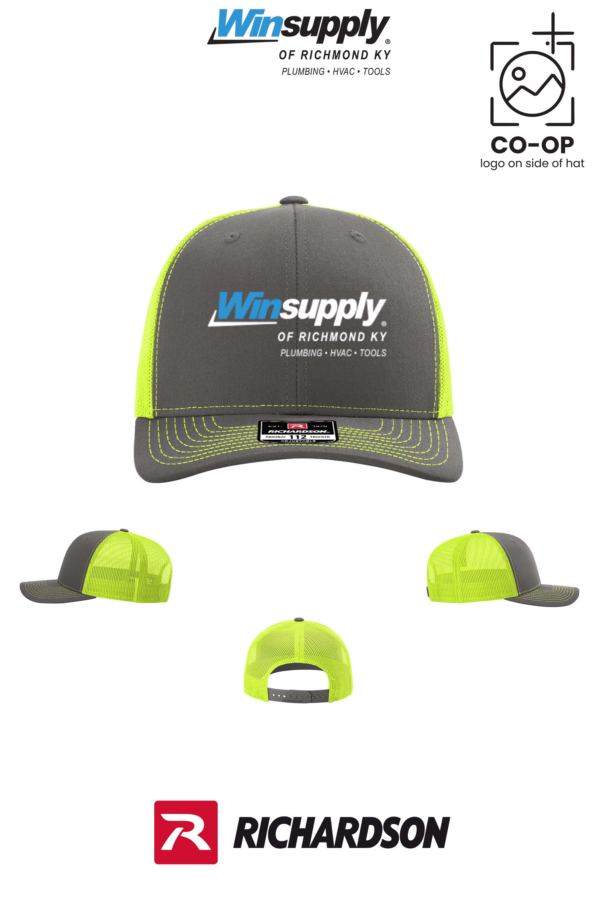 Richardson 112 Trucker Cap - Winsupply of Richmond KY