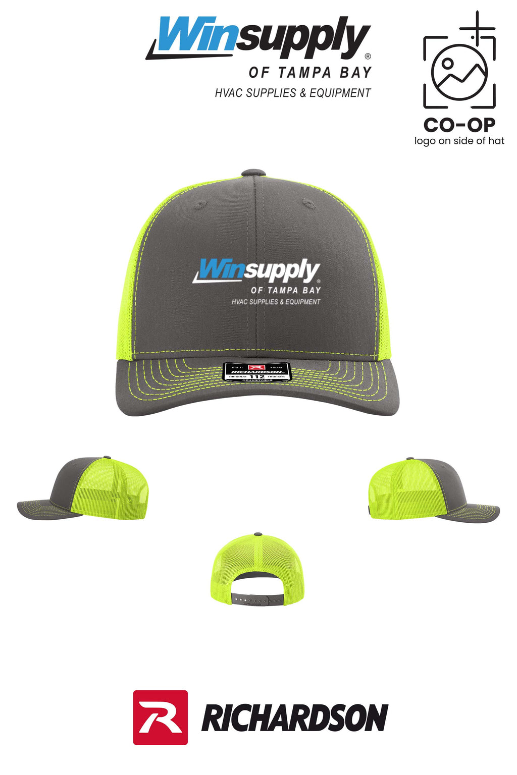 Richardson 112 Trucker Cap - Winsupply of Tampa Bay