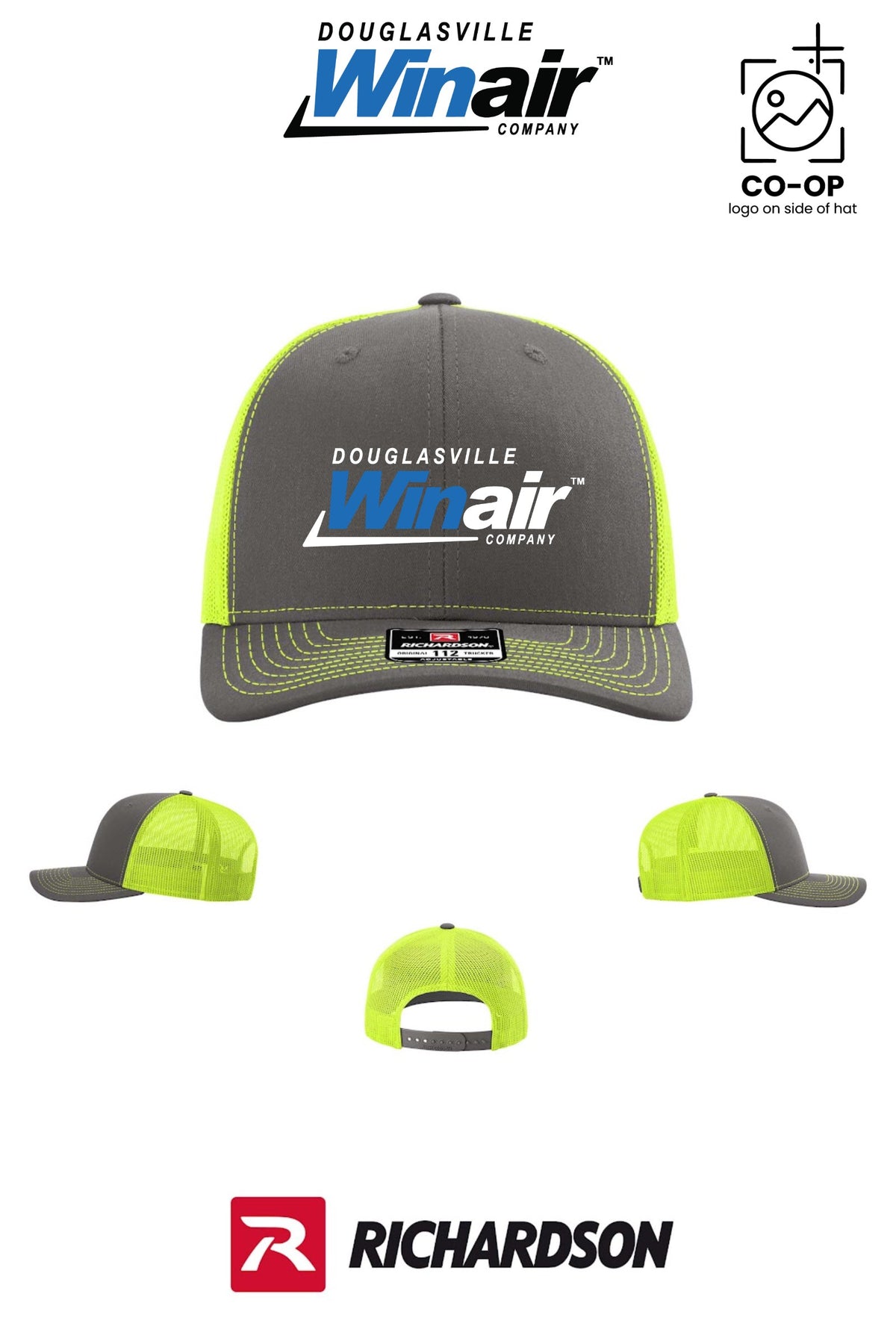 Richardson 112 Trucker Cap - Douglasville Winair