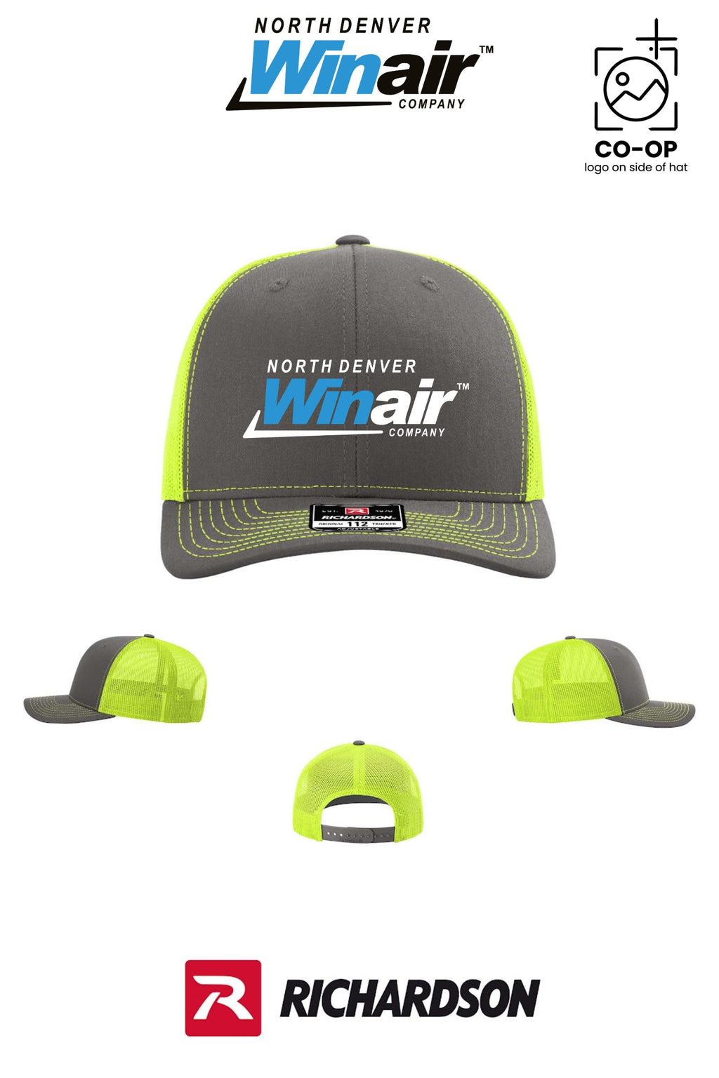 Richardson 112 Trucker Cap - North Denver Winair