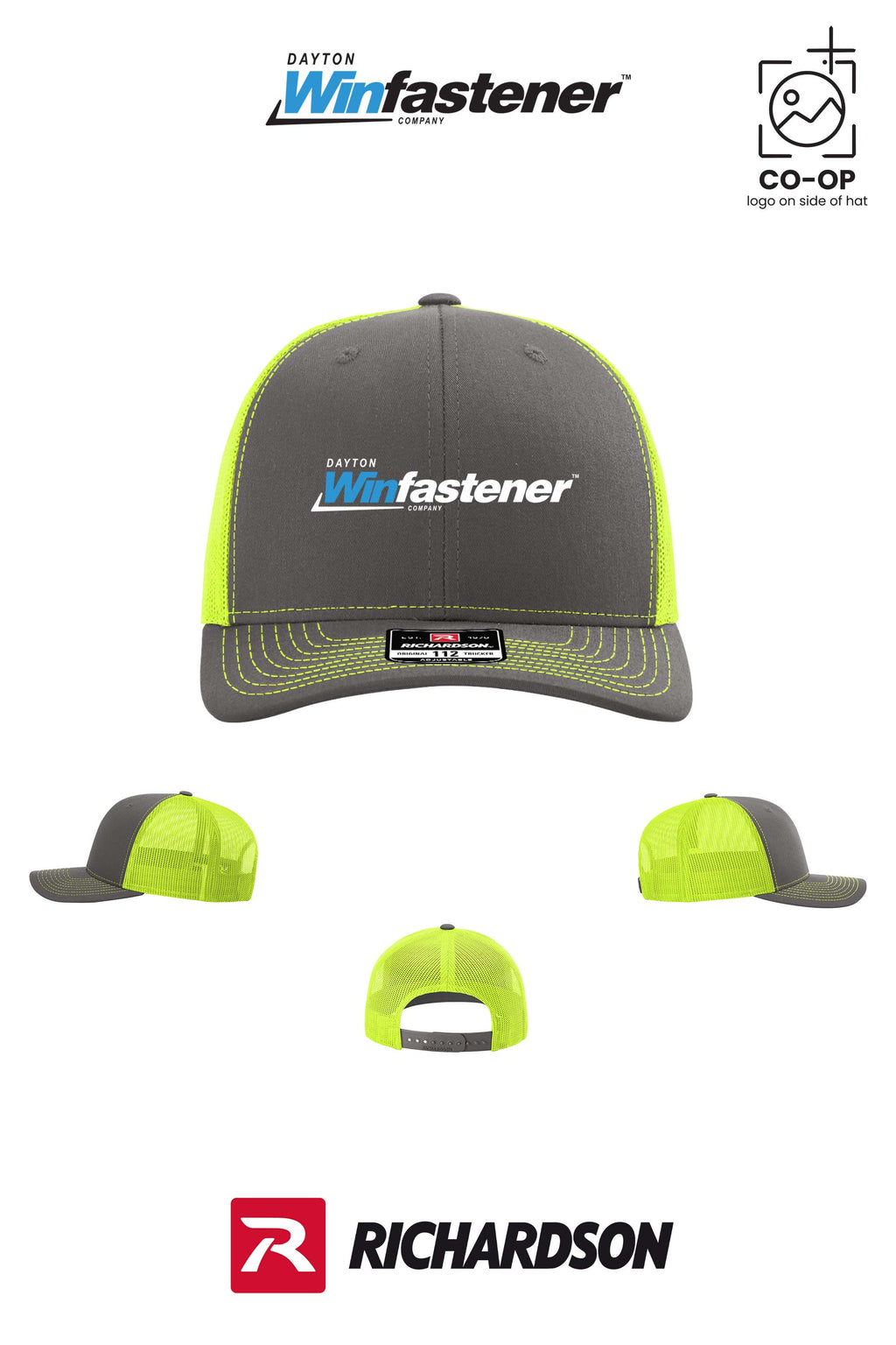 Richardson 112 Trucker Cap - Dayton Winfastener