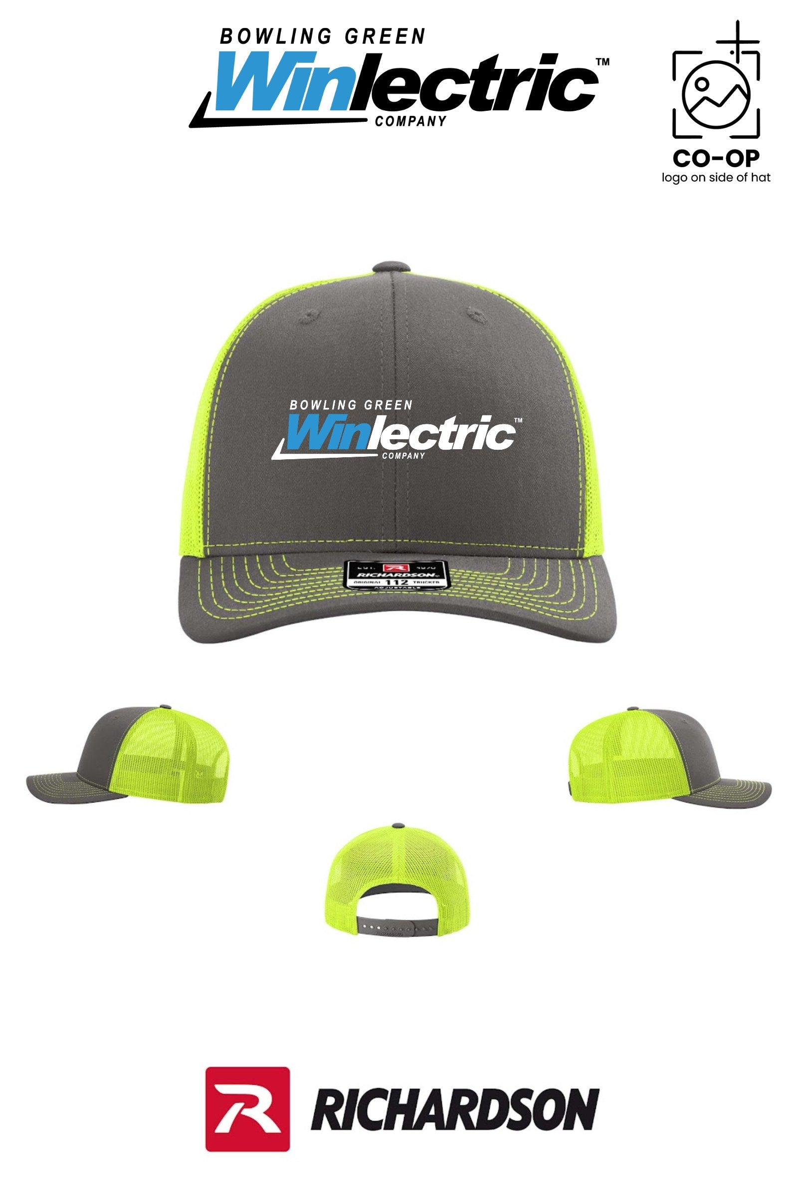 Richardson 112 Trucker Cap - Bowling Green Winlectric