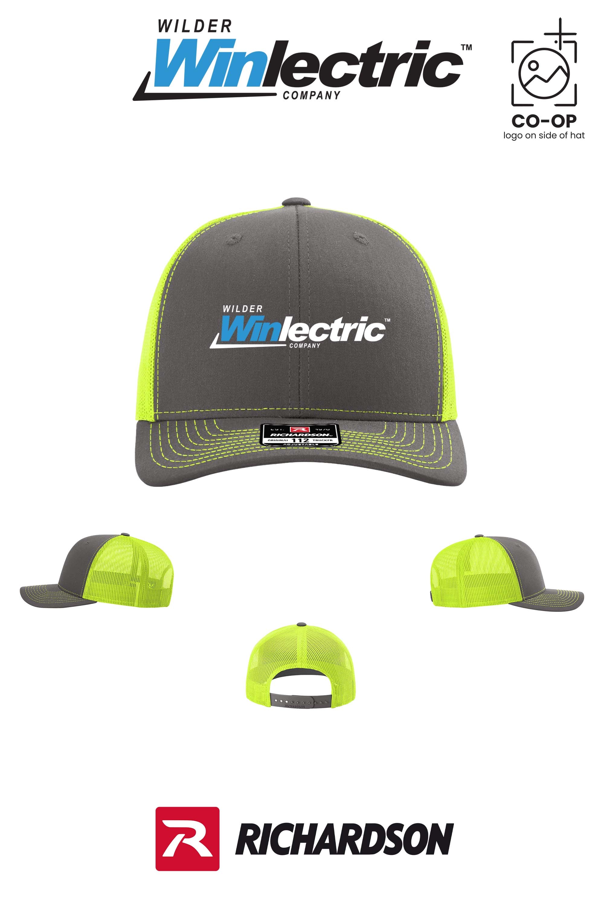Richardson 112 Trucker Cap - Wilder Winlectric