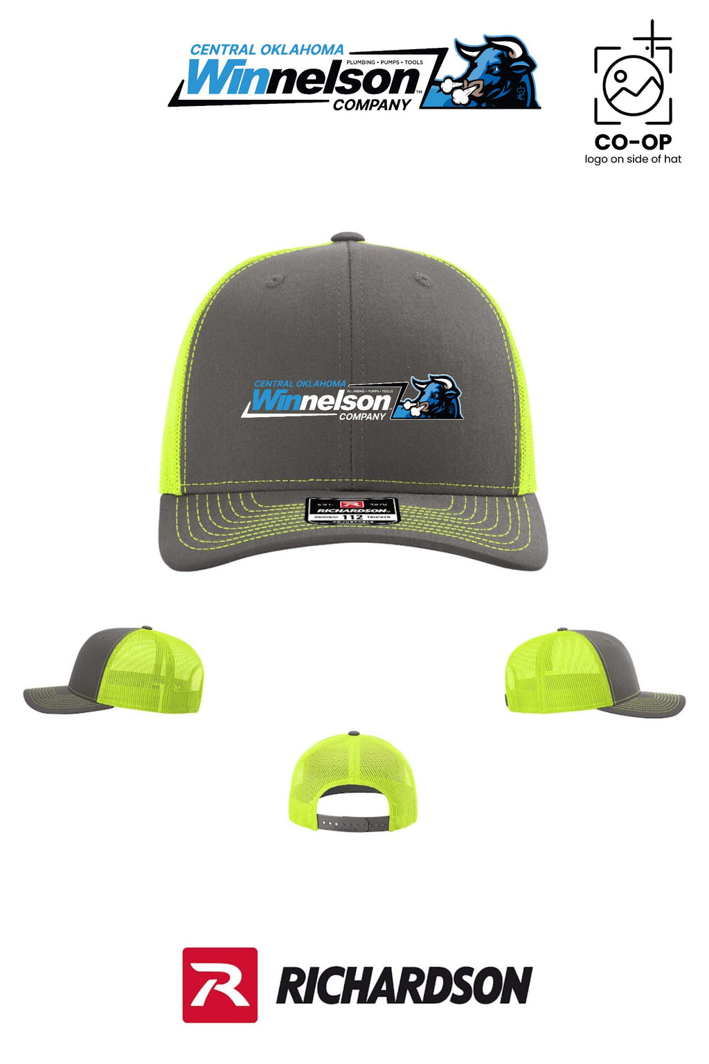 Richardson 112 Trucker Cap - Winnelson Central Oklahoma