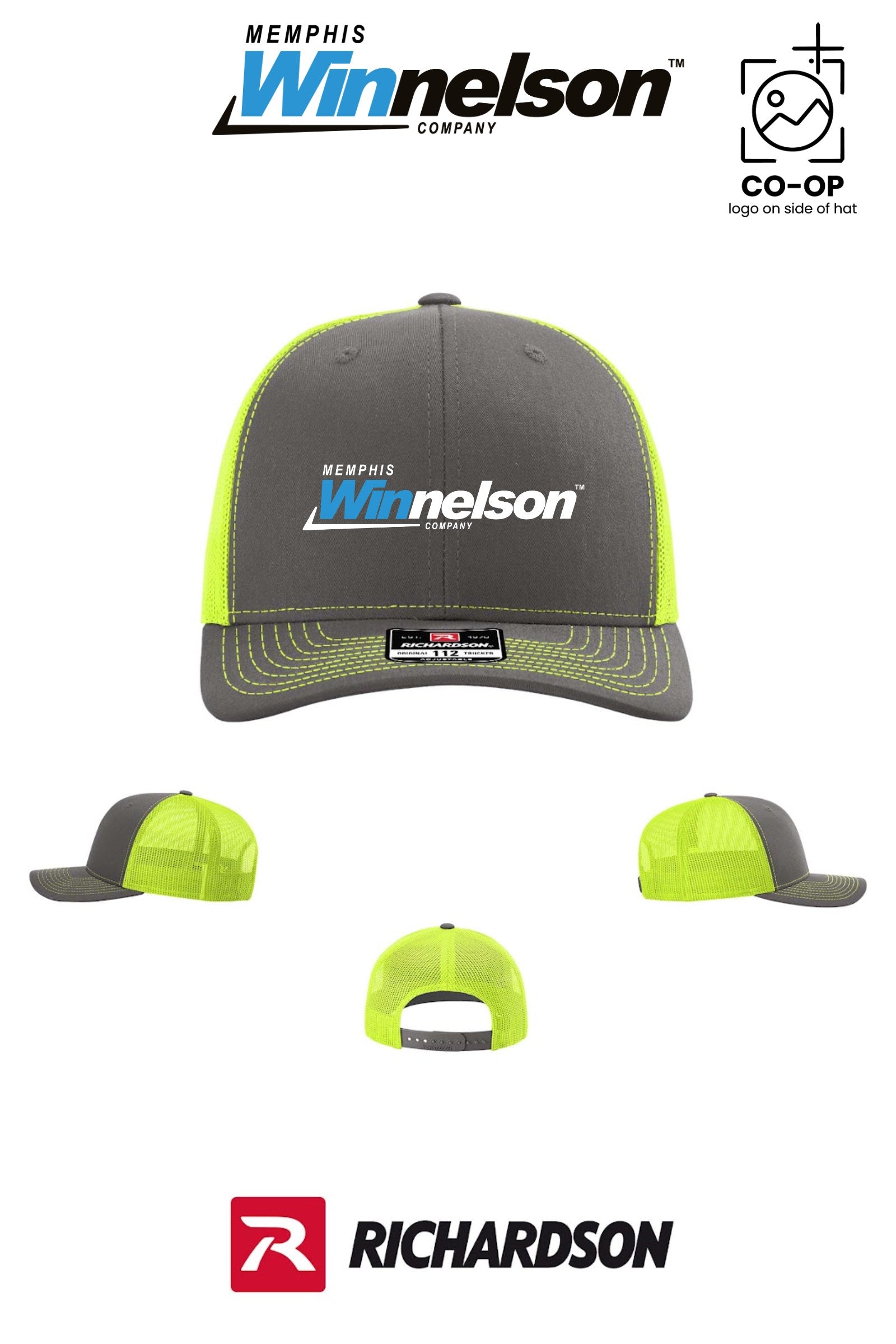Richardson 112 Trucker Cap - Memphis Winnelson