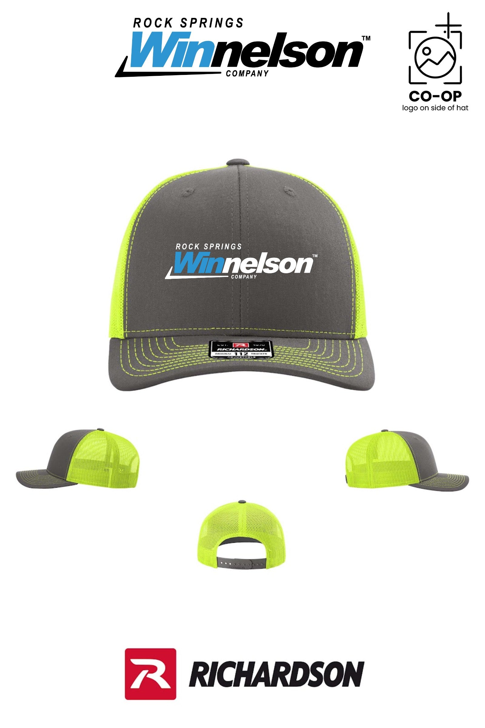 Richardson 112 Trucker Cap - Rock Springs Winnelson
