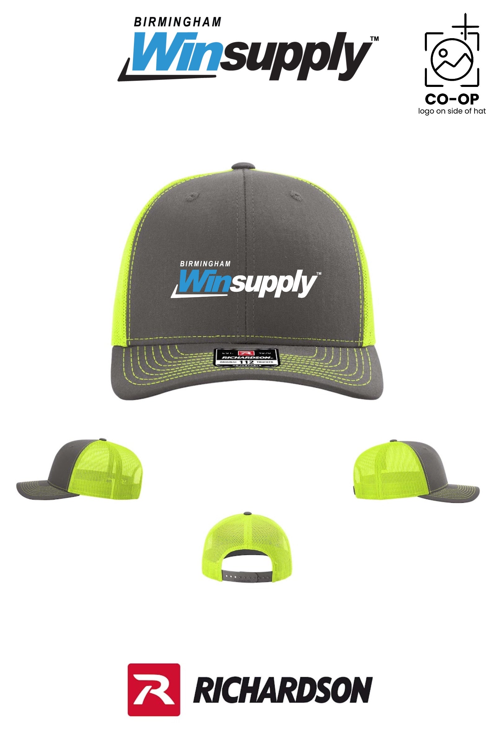 Richardson 112 Trucker Cap - Birmingham Winsupply