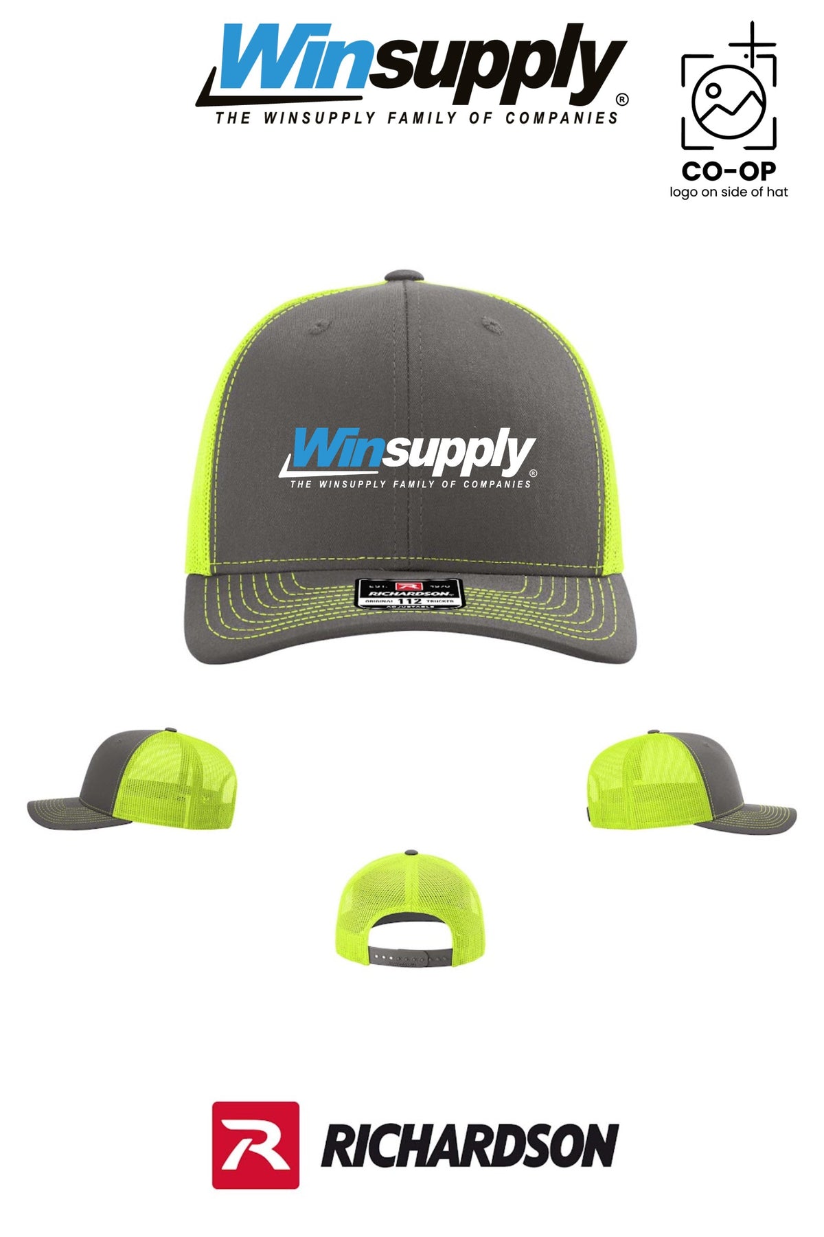 Richardson 112 Trucker Cap - Winsupply of Coraopolis