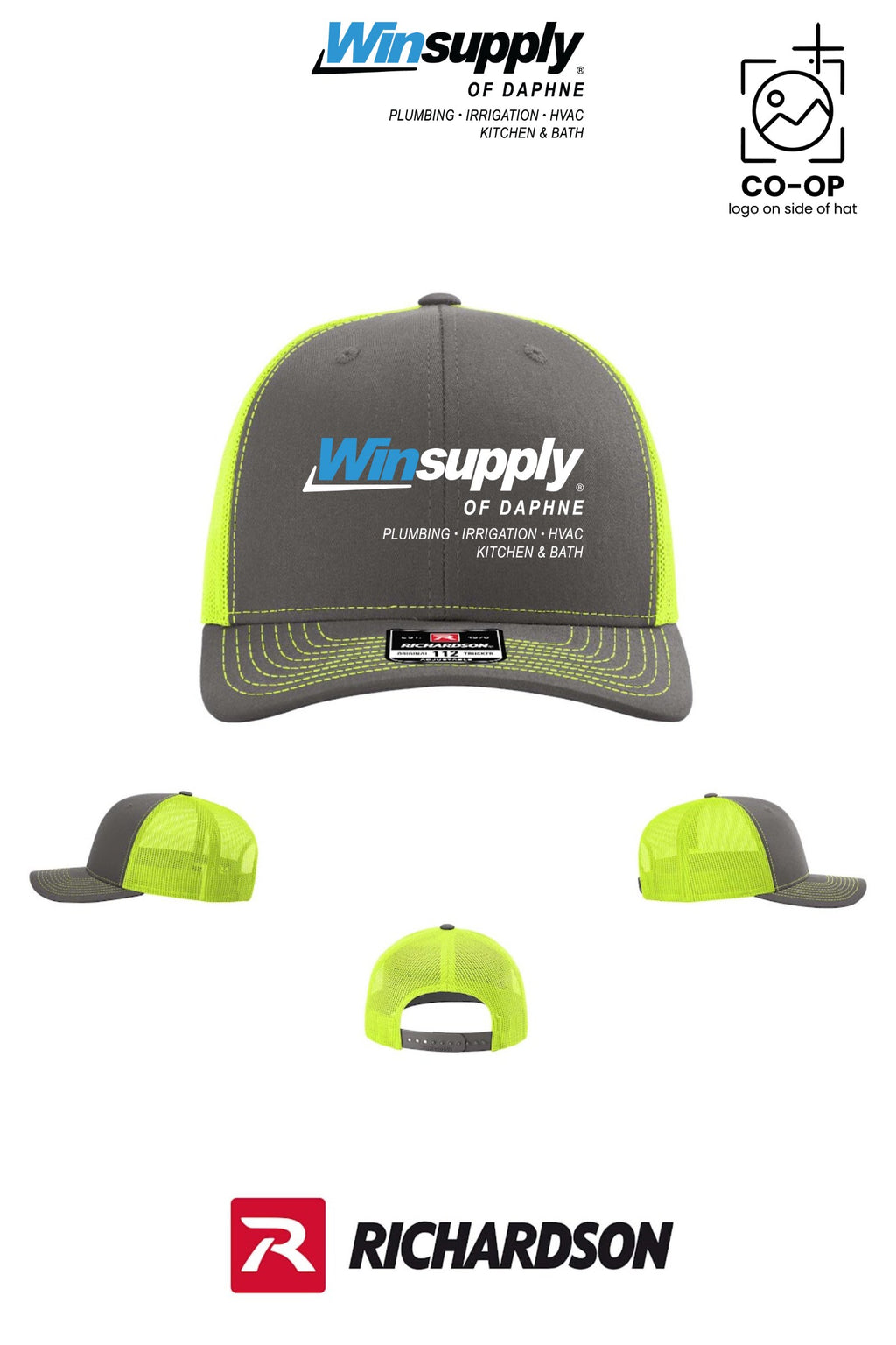 Richardson 112 Trucker Cap - Winsupply of Daphne