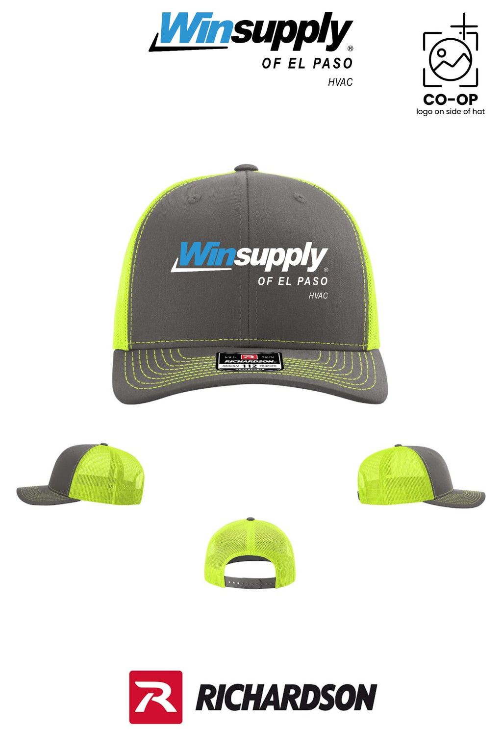 Richardson 112 Trucker Cap - Winsupply of El Paso