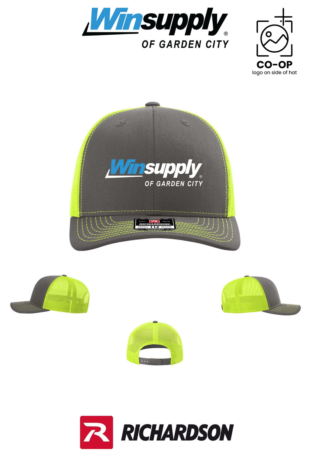Richardson 112 Trucker Cap - Winsupply Garden City KS Co.