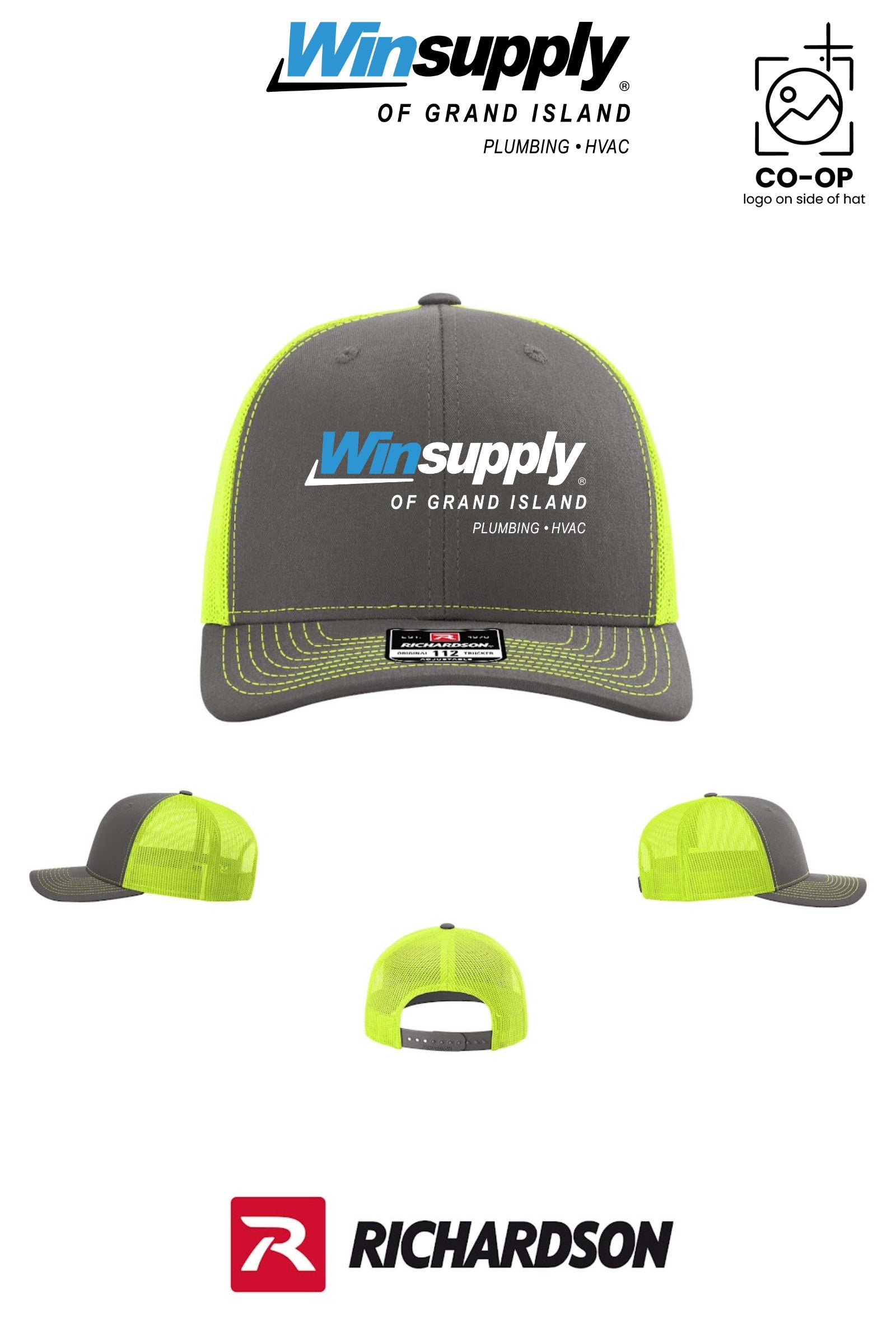 Richardson 112 Trucker Cap - Winsupply of Grand Island