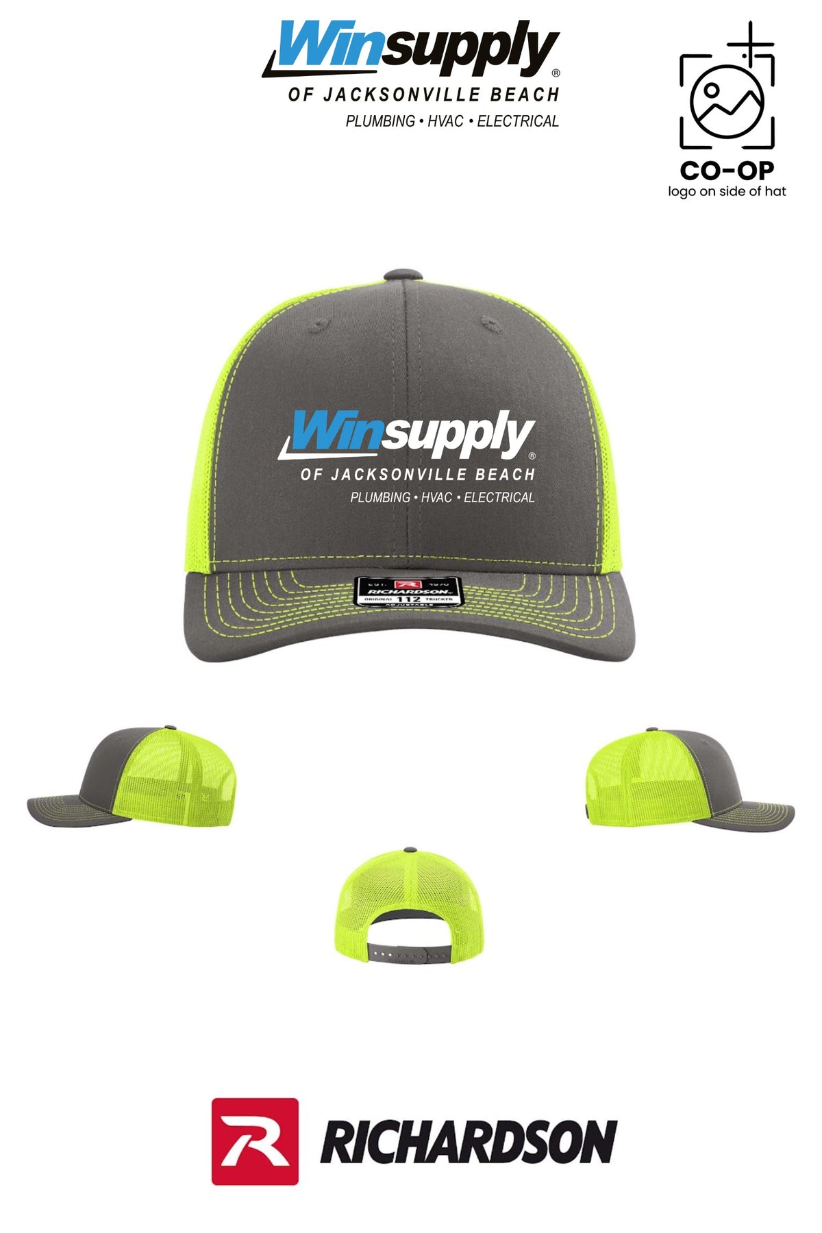 Richardson 112 Trucker Cap - Winsupply Jacksonville Beach