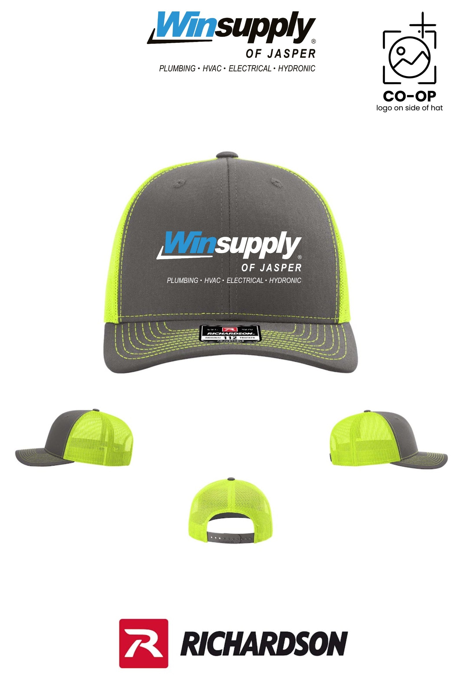 Richardson 112 Trucker Cap - Winsupply of Jasper