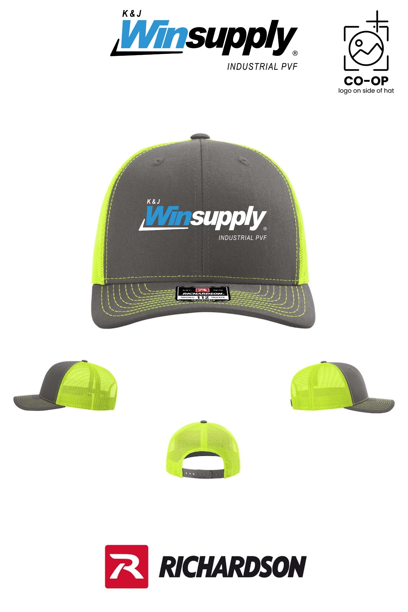 Richardson 112 Trucker Cap - K & J Winsupply, Industrial PVF