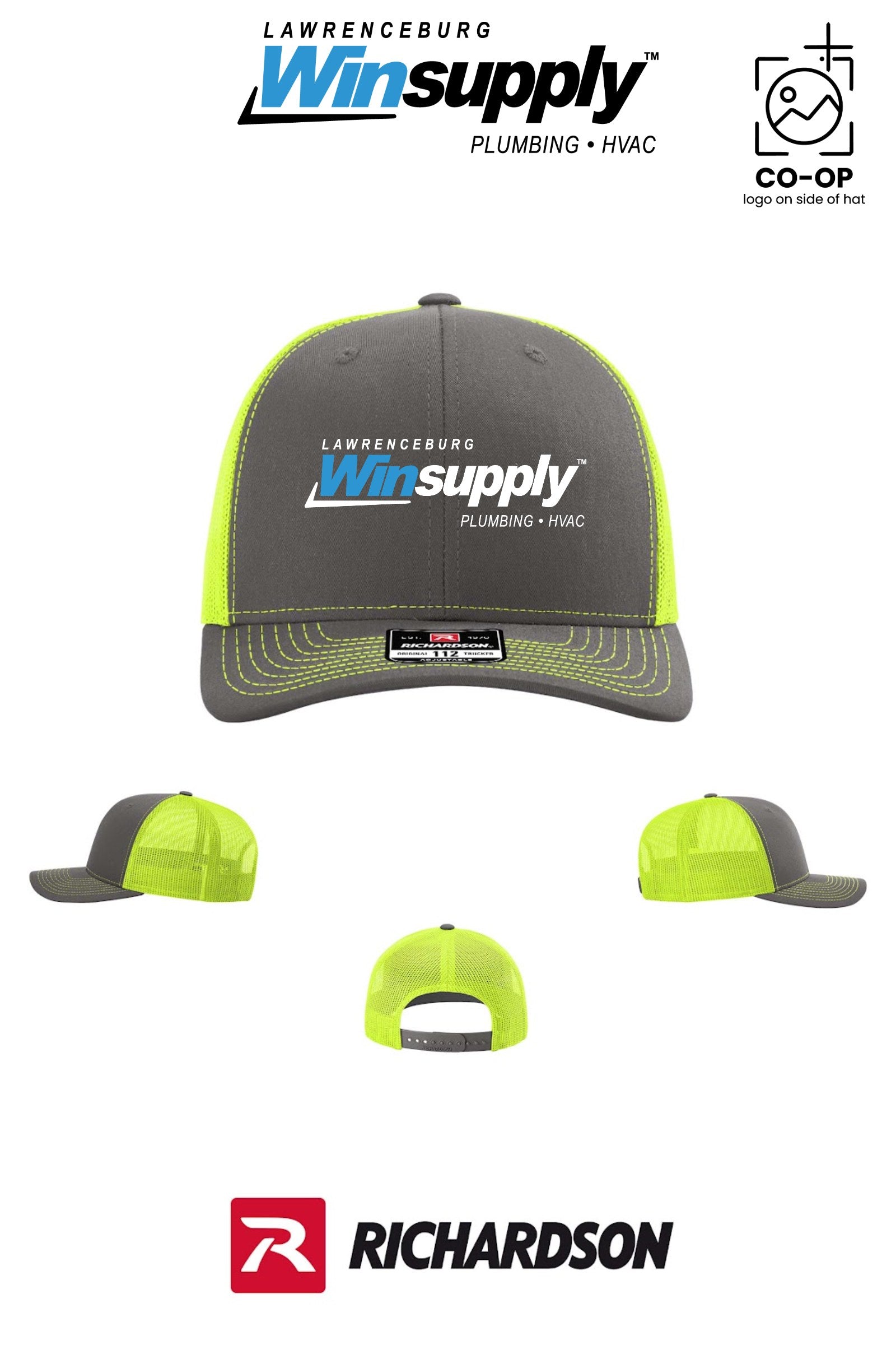 Richardson 112 Trucker Cap - Lawrenceburg Winsupply