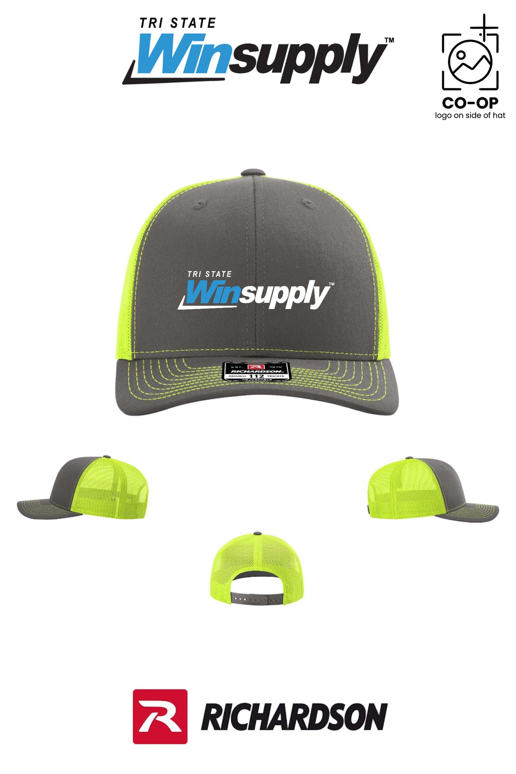 Richardson 112 Trucker Cap - Tri-State Winsupply