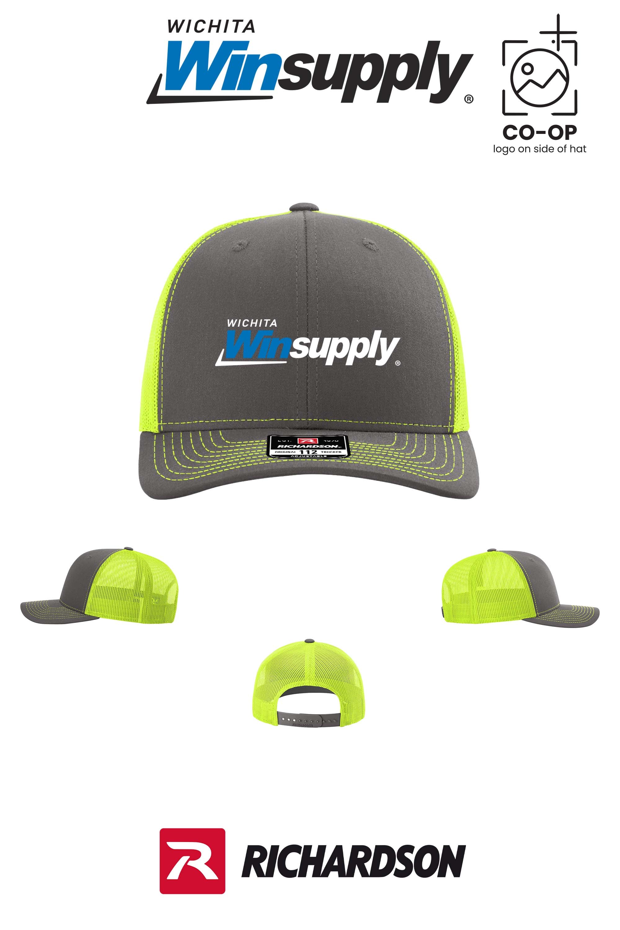 Richardson 112 Trucker Cap - Wichita Winsupply