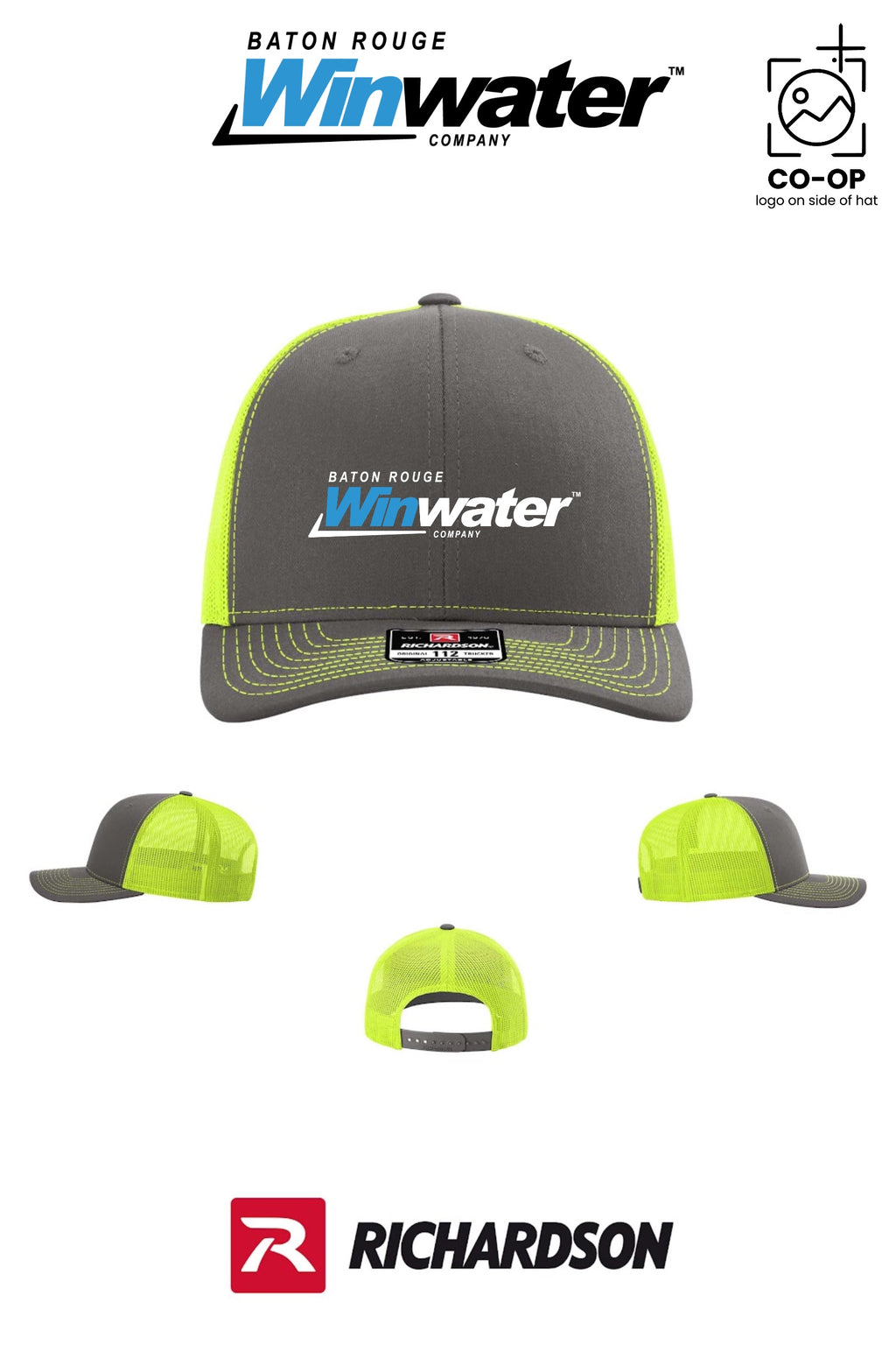 Richardson 112 Trucker Cap - Baton Rouge Winwater