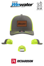 *LEATHER PATCH* Richardson 112 Trucker Cap - Easton Winwater - Pack of 25