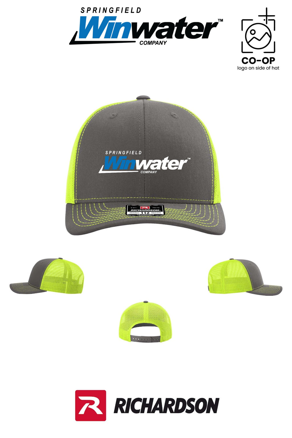 Richardson 112 Trucker Cap - Springfield Winwater