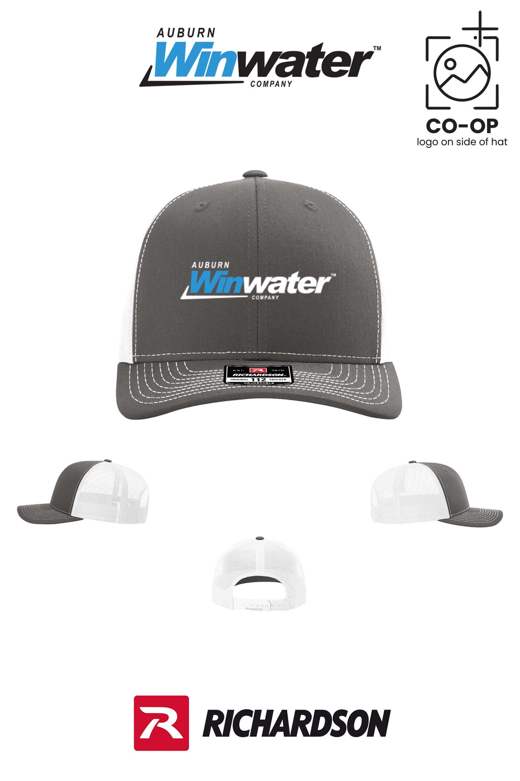 Richardson 112 Trucker Cap - Auburn Winwater