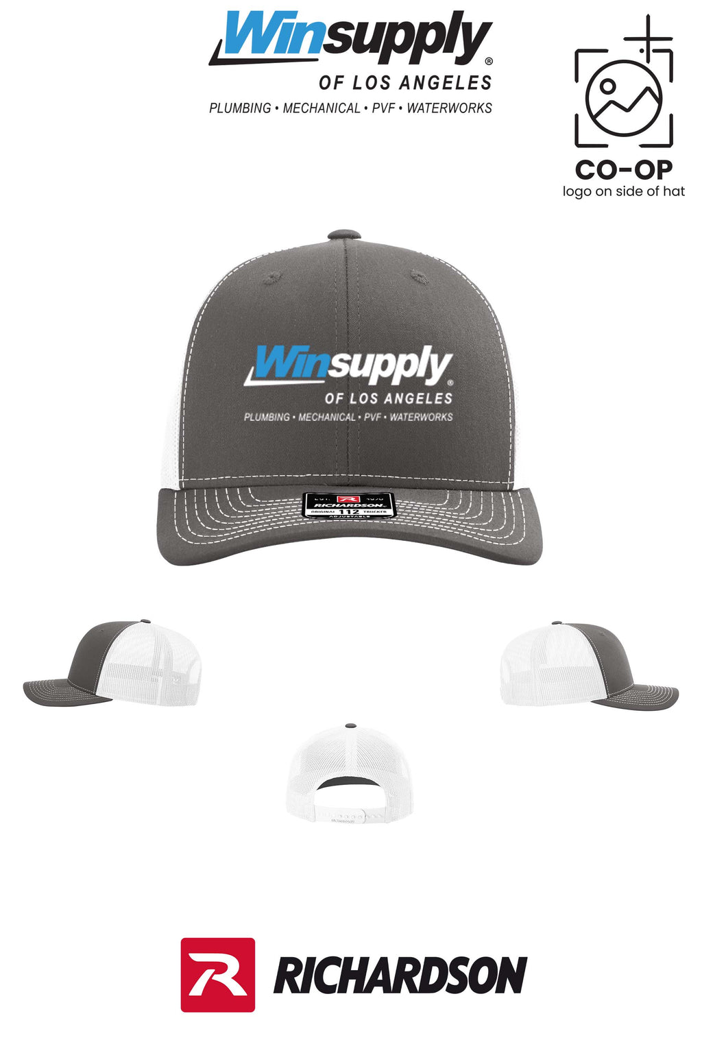 Richardson 112 Trucker Cap - Winsupply of Los Angeles