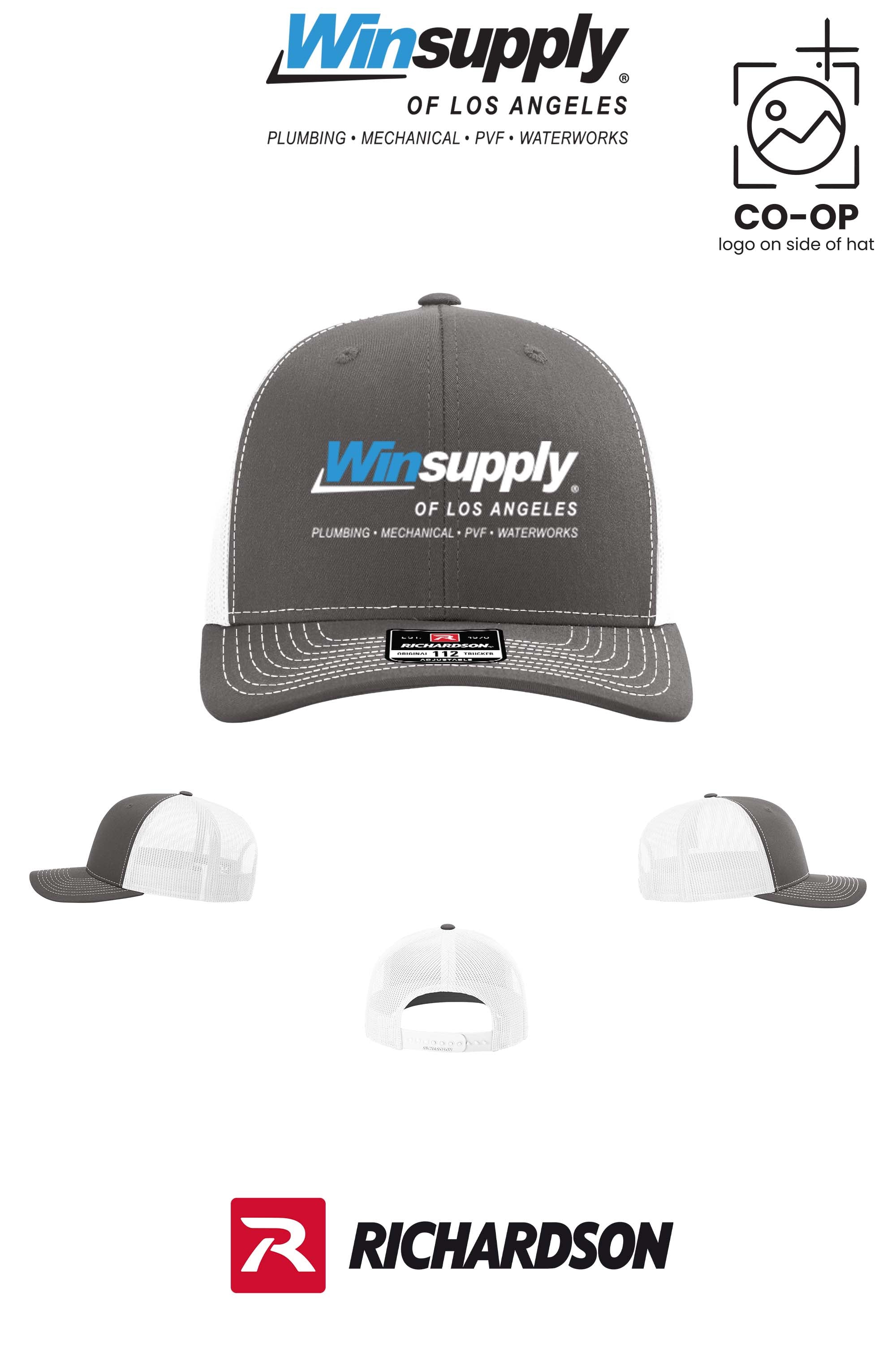 Richardson 112 Trucker Cap - Winsupply of Los Angeles