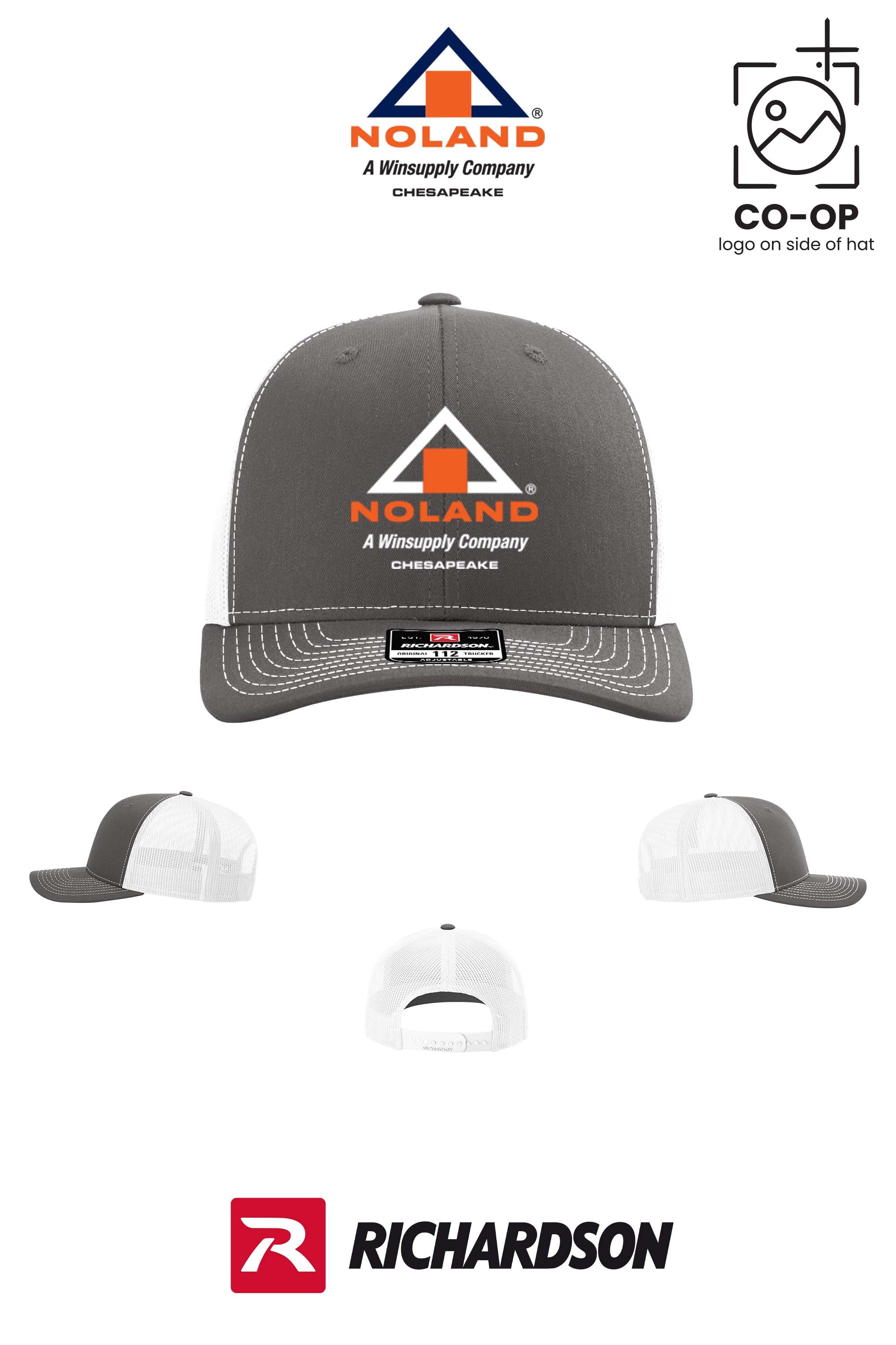 Richardson 112 Trucker Cap - Noland Company Chesapeake