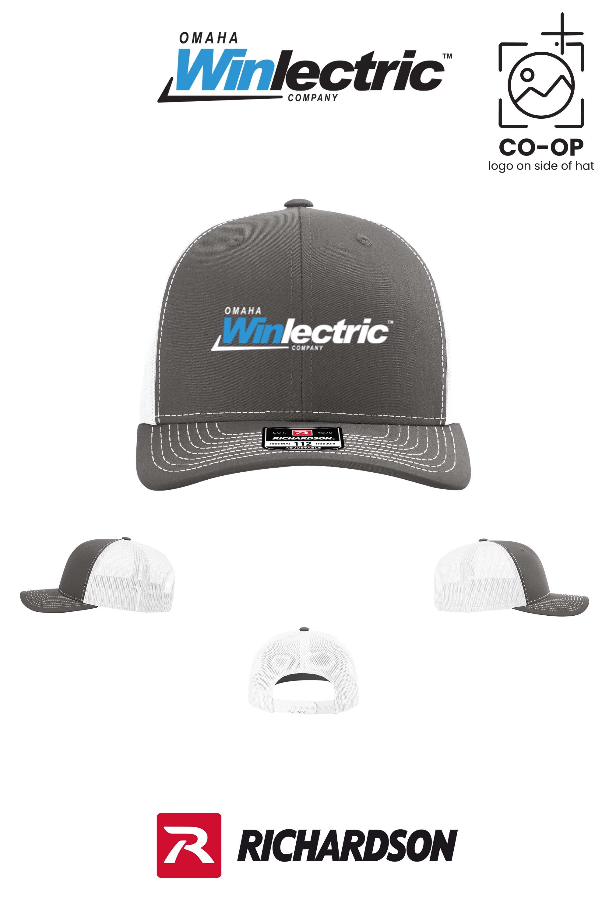 Richardson 112 Trucker Cap - Omaha Winlectric
