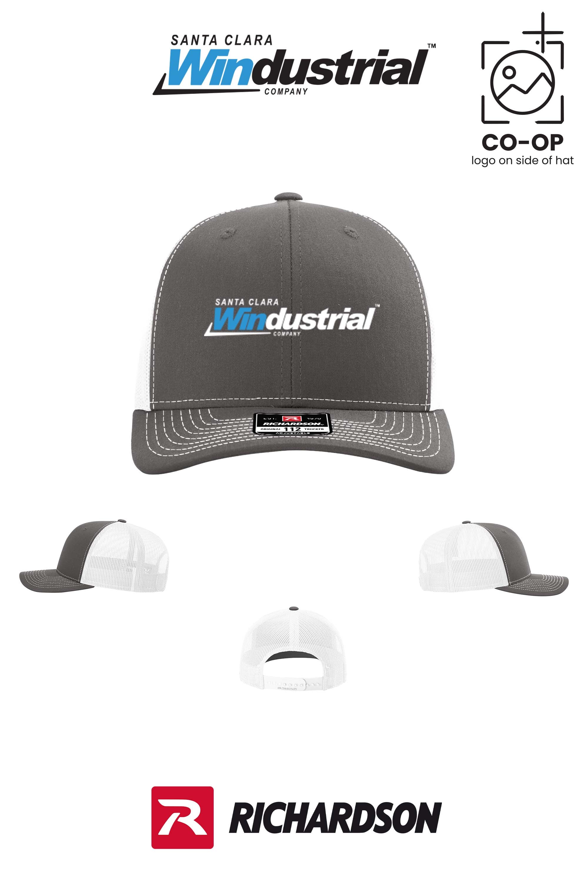 Richardson 112 Trucker Cap - Santa Clara Windustrial
