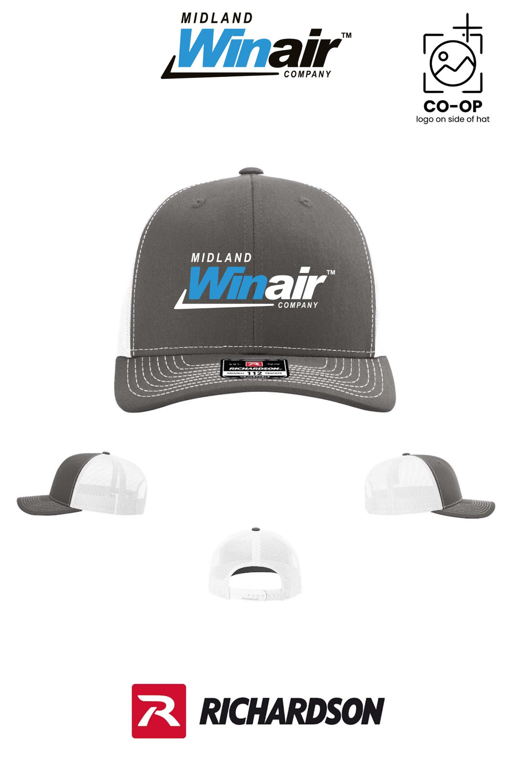 Richardson 112 Trucker Cap - Midland Winair