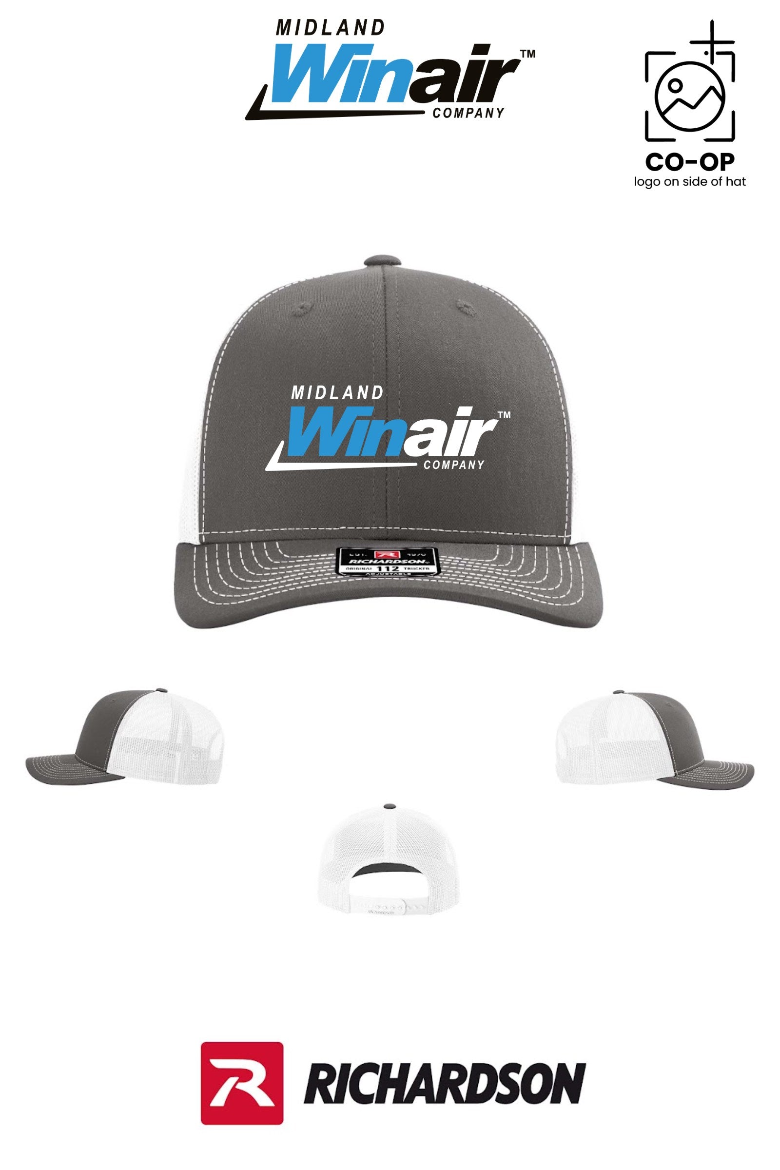 Richardson 112 Trucker Cap - Midland Winair