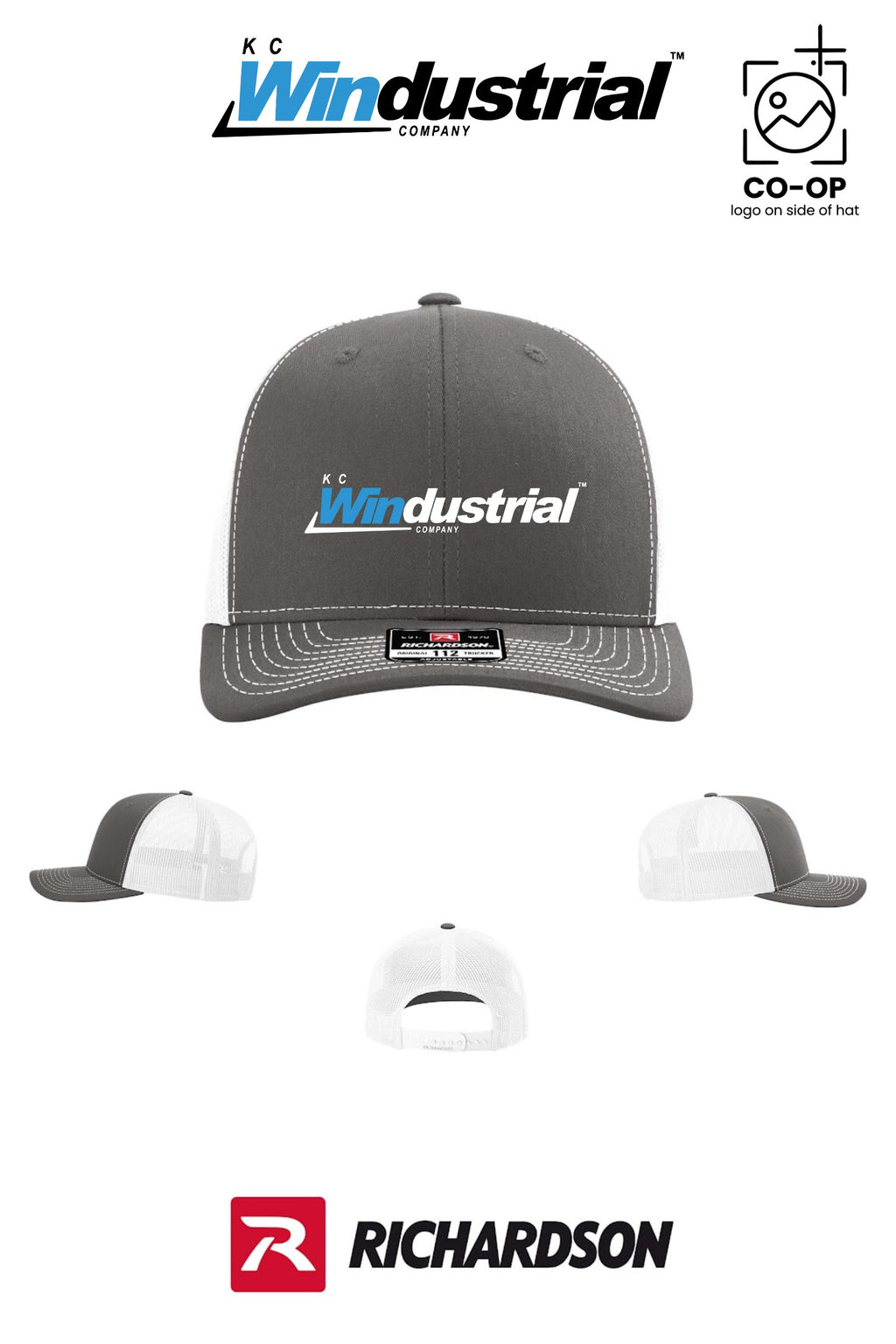 Richardson 112 Trucker Cap - KC Windustrial
