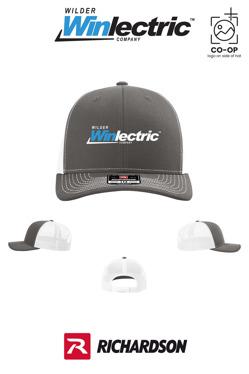 Richardson 112 Trucker Cap - Wilder Winlectric