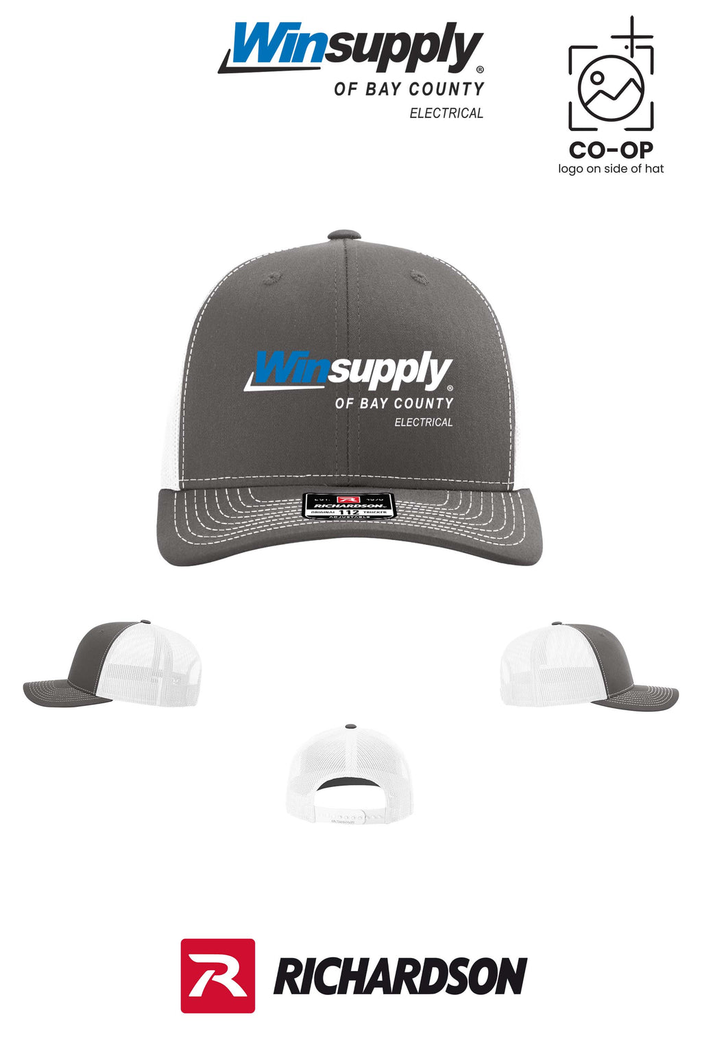 Richardson 112 Trucker Cap - Winsupply Bay County FL