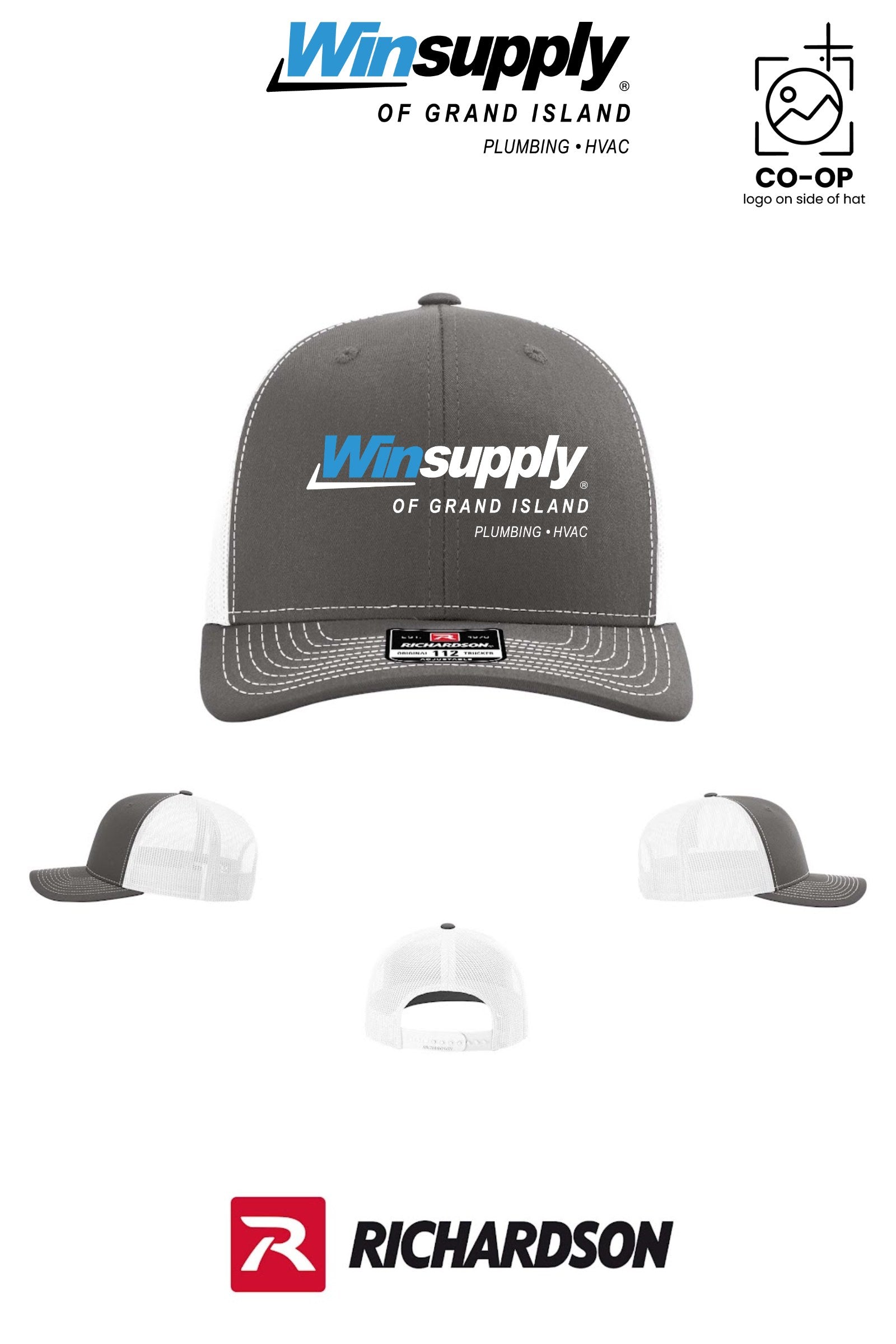 Richardson 112 Trucker Cap - Winsupply of Grand Island
