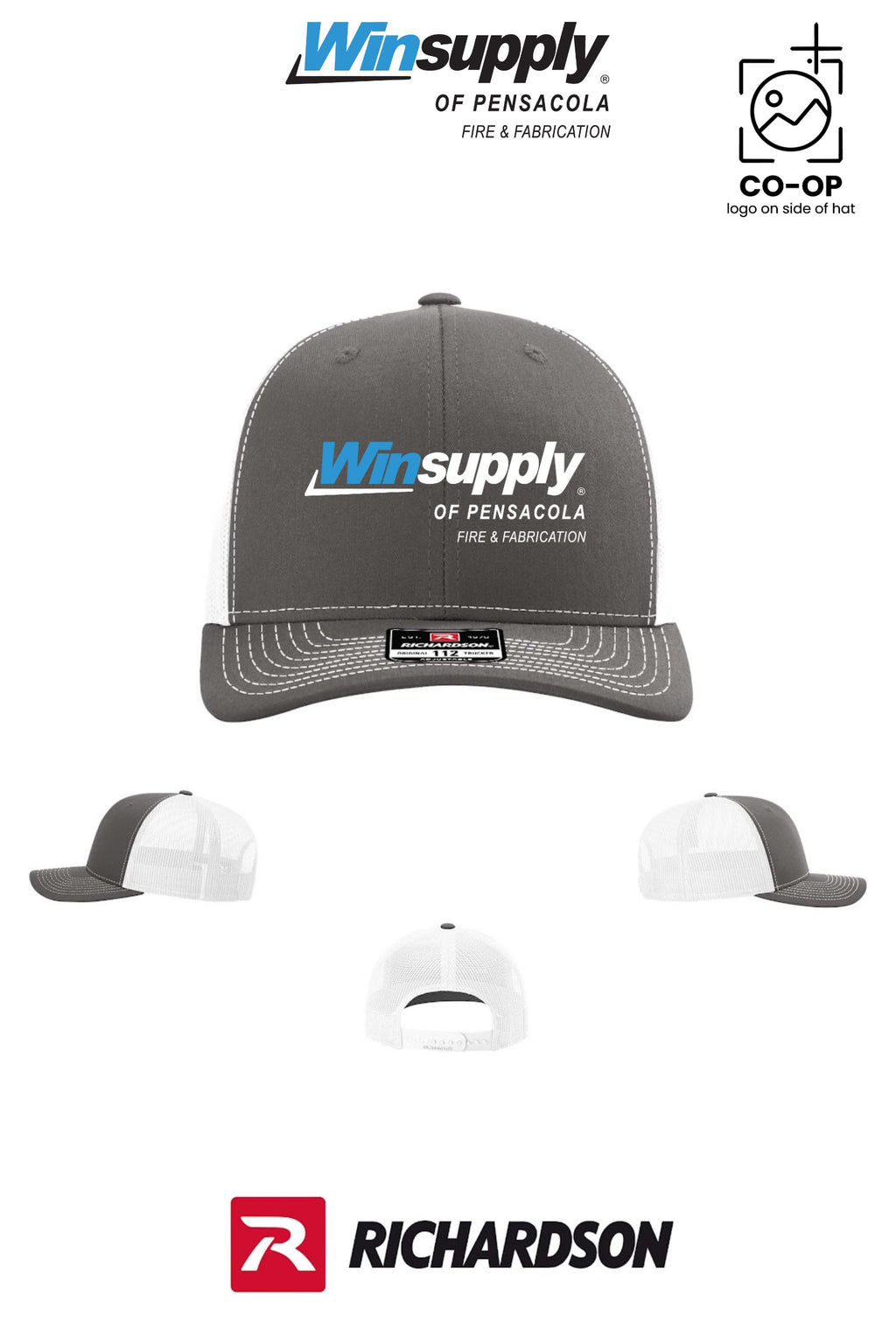 Richardson 112 Trucker Cap - Winsupply Pensacola Fire & Fabrication