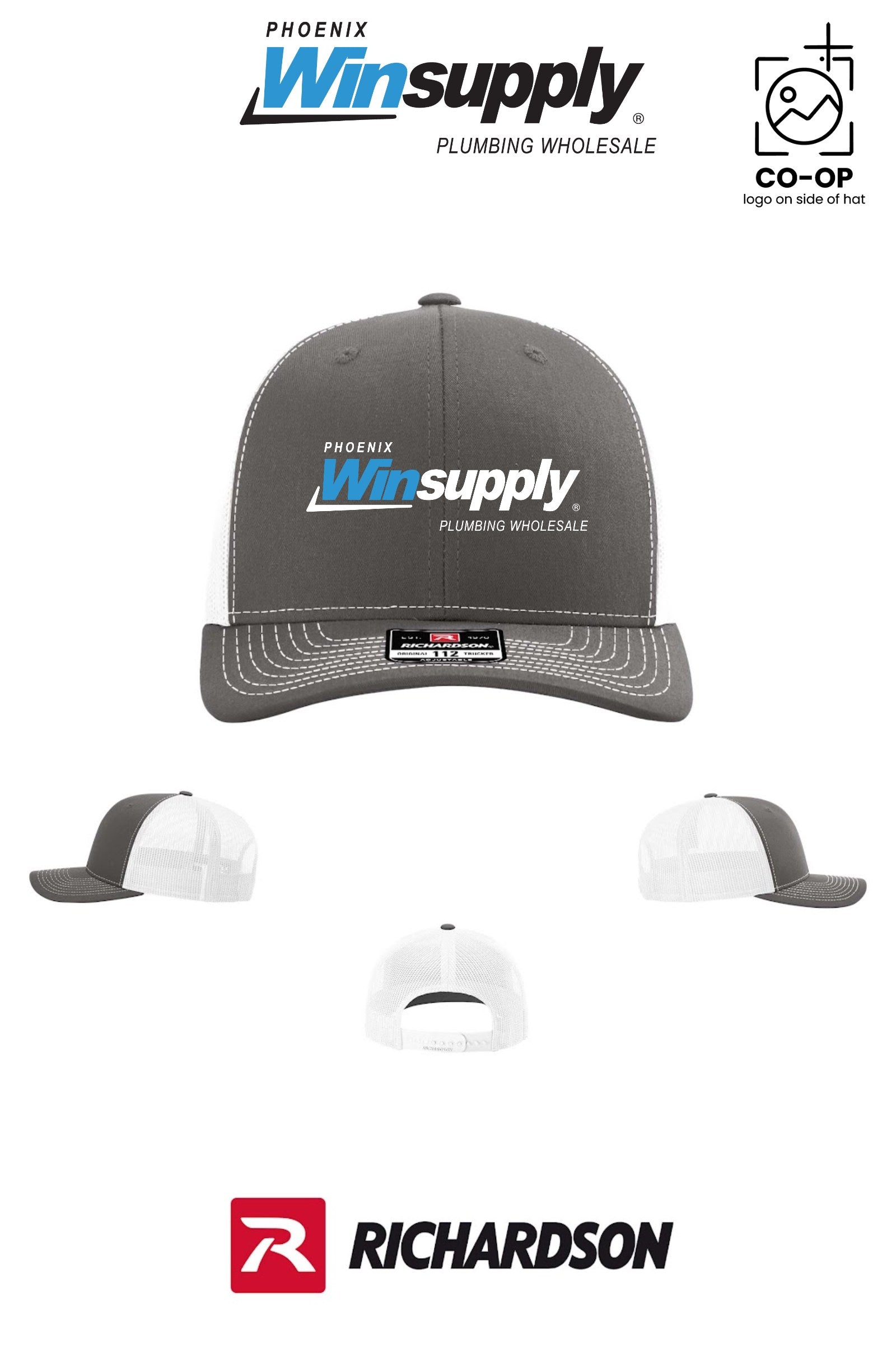 Richardson 112 Trucker Cap - Phoenix Winsupply